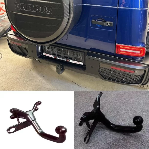 Gancho de remolque para Mercedes W463A Clase G Mercedes Benz, G Class W463A, Accesorios decorativos y funcionales, G-Class Merce