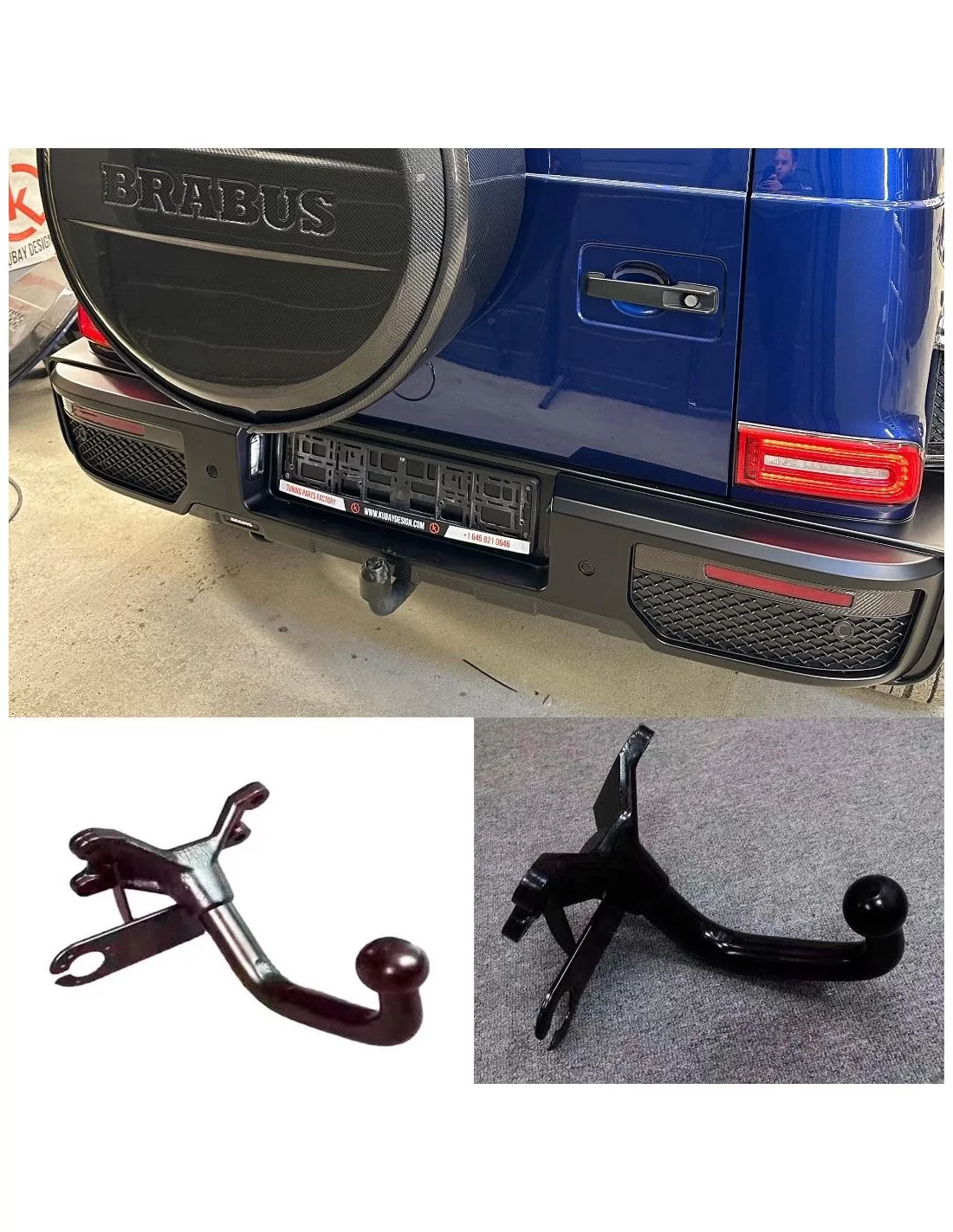 用于梅赛德斯 W463A G 级轿车的拖车钩 Mercedes-Benz, Mercedes-Benz G-Class 2018+ (W463A), 装饰和功能性配件, G-Class Mercedes-Benz