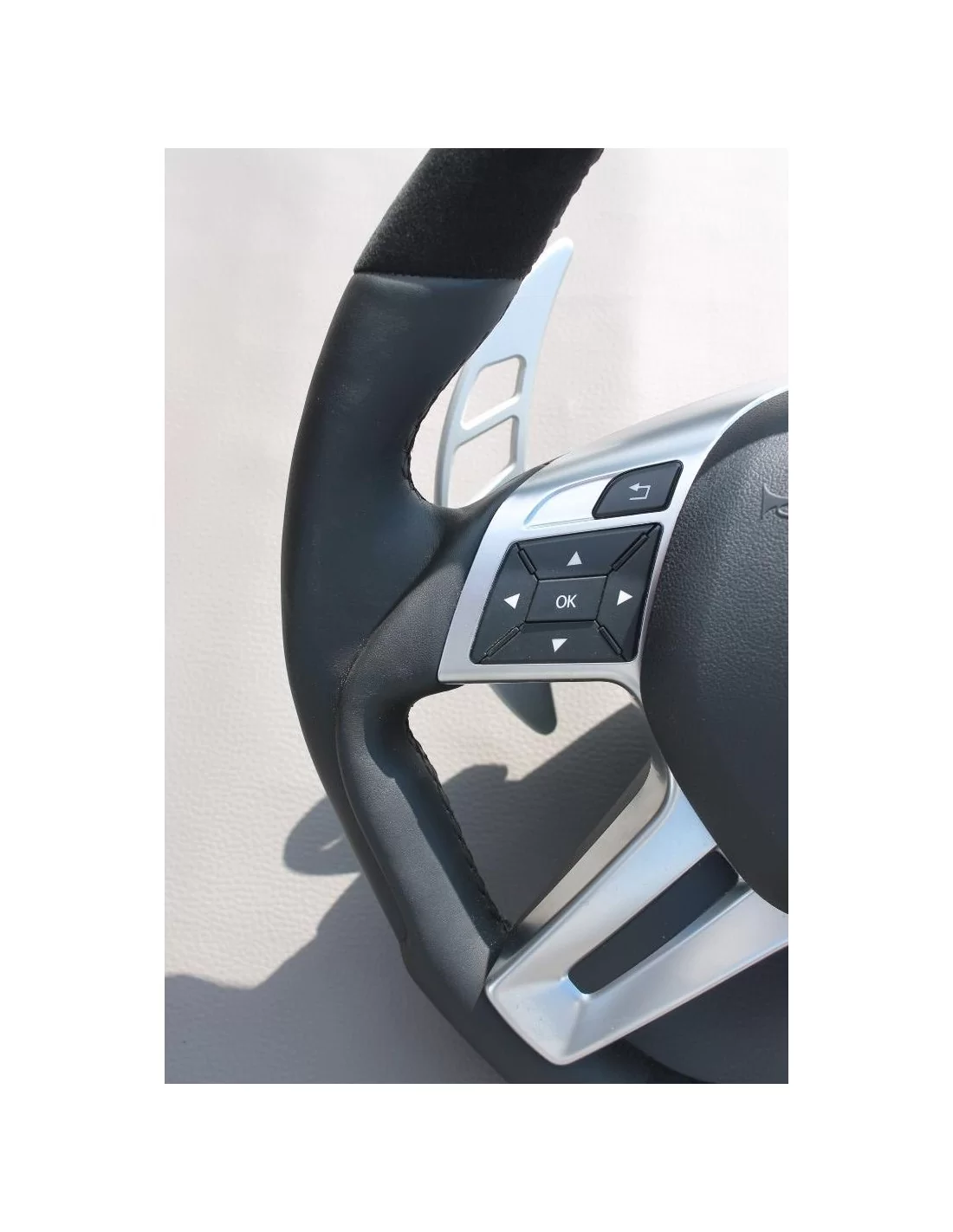  - Steering Wheels - Mercedes-Benz E-Klasse G-Klasse GL-Klasse ML-Klasse W166 X166 W463 Stuur Leder Alcantara - 9 - Mercedes-Ben