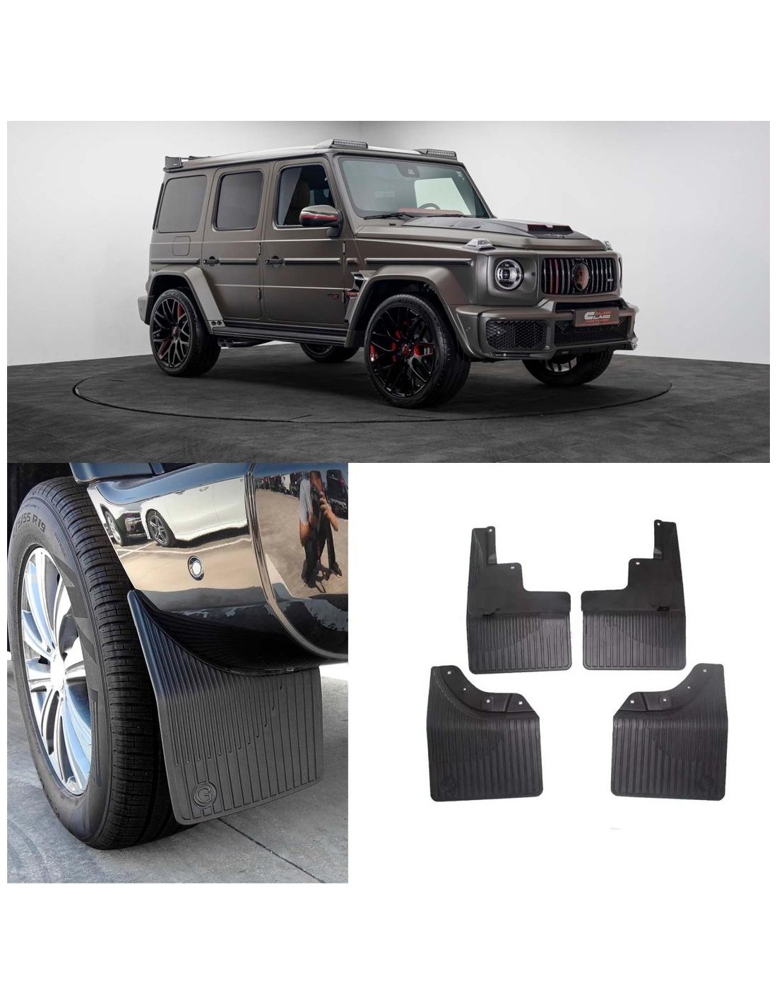 Guardabarros Protectores contra salpicaduras para W463a Mercedes-Benz Mercedes Benz, G Class W463A, Body Parts, Accesorios decor