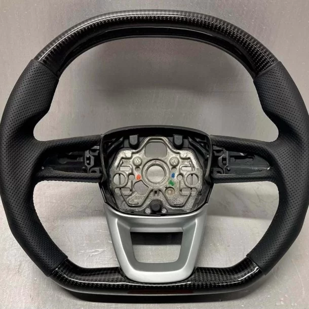  - Steering Wheels - Volante para Audi Q5 2018 Fibra de carbono - 1 - Comprar Volante para Audi Q5 2018 Fibra de Carbono na Tune