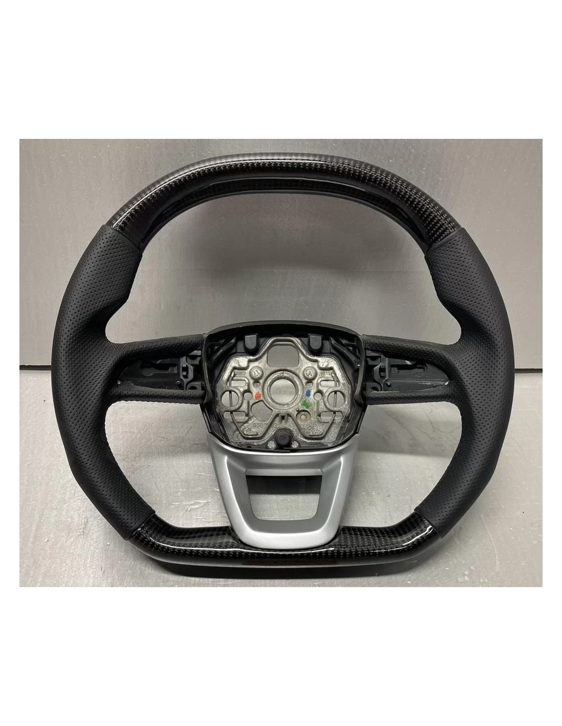 - Steering Wheels - Steering Wheel for Audi Q5 2018 Carbon fiber - 4 - Shop Steering Wheel for Audi Q5 2018 Carbon Fiber at Tun - Steering Wheels - Steering Wheel for Audi Q5 2018 Carbon fiber - 4 - Shop Steering Wheel for Audi Q5 2018 Carbon Fiber at Tun