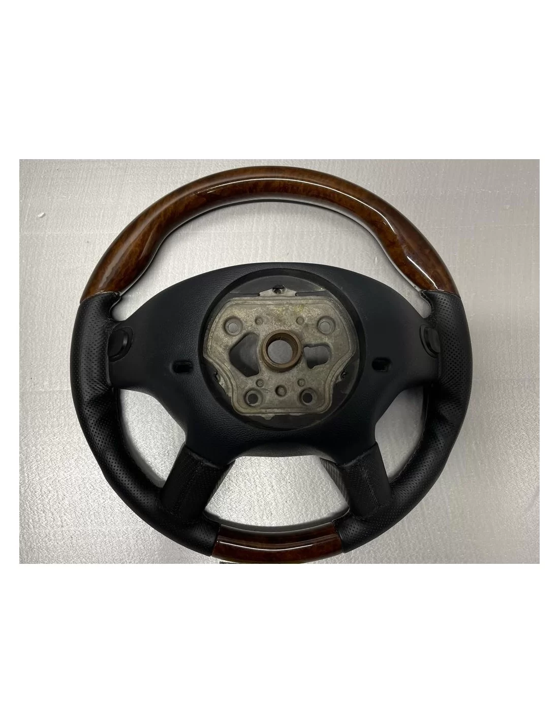  - Steering Wheels - Steering Wheel for W221 Mercedes S-Class Original Wooden - 4 - Upgrade your Mercedes W221 S-Class with an O
