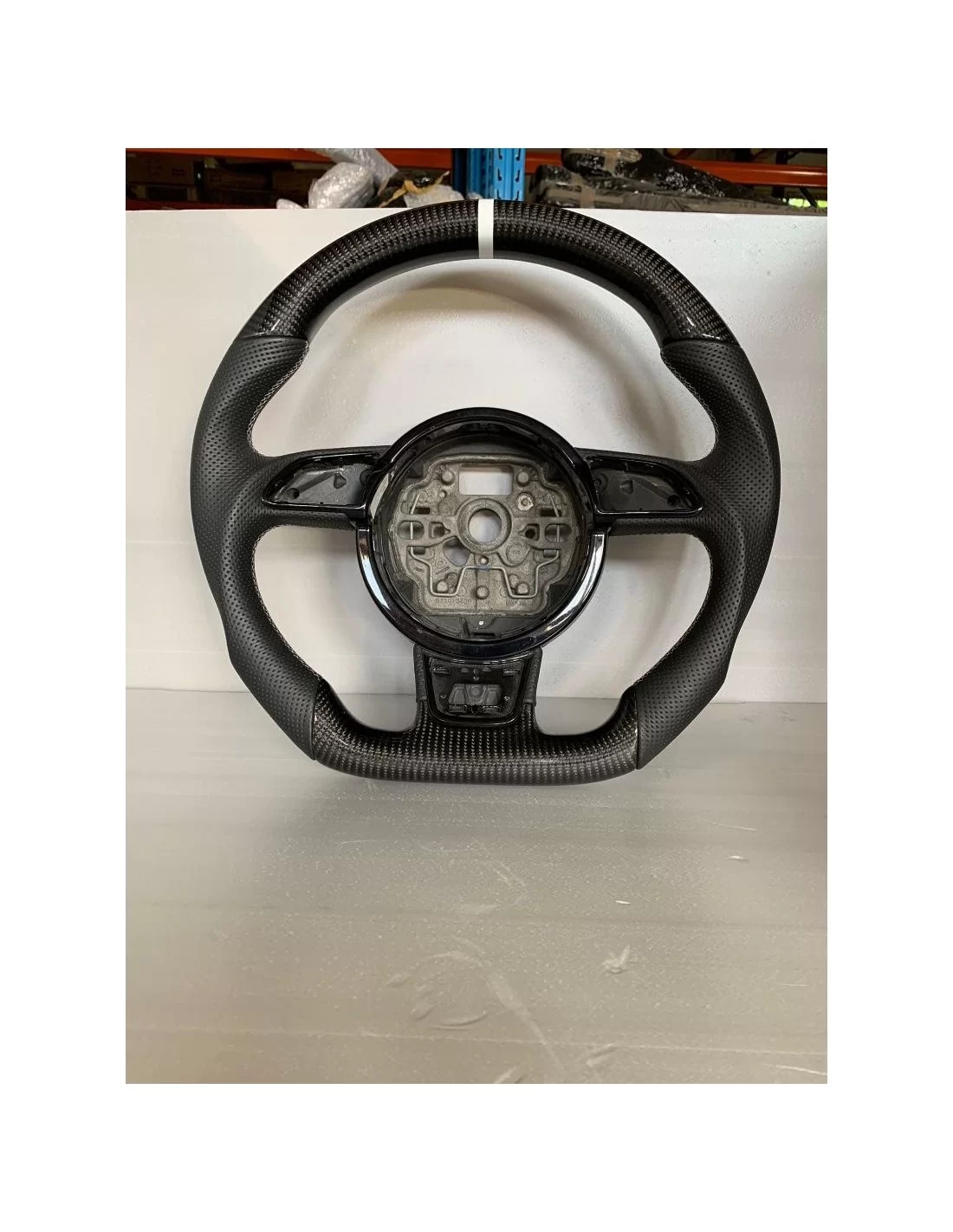 - Steering Wheels - Steering Wheel for Audi A8 carbon - 2 - Discover Steering Wheel for Audi A8 Carbon at Tuneverse! Enhance yo - Steering Wheels - Steering Wheel for Audi A8 carbon - 2 - Discover Steering Wheel for Audi A8 Carbon at Tuneverse! Enhance yo