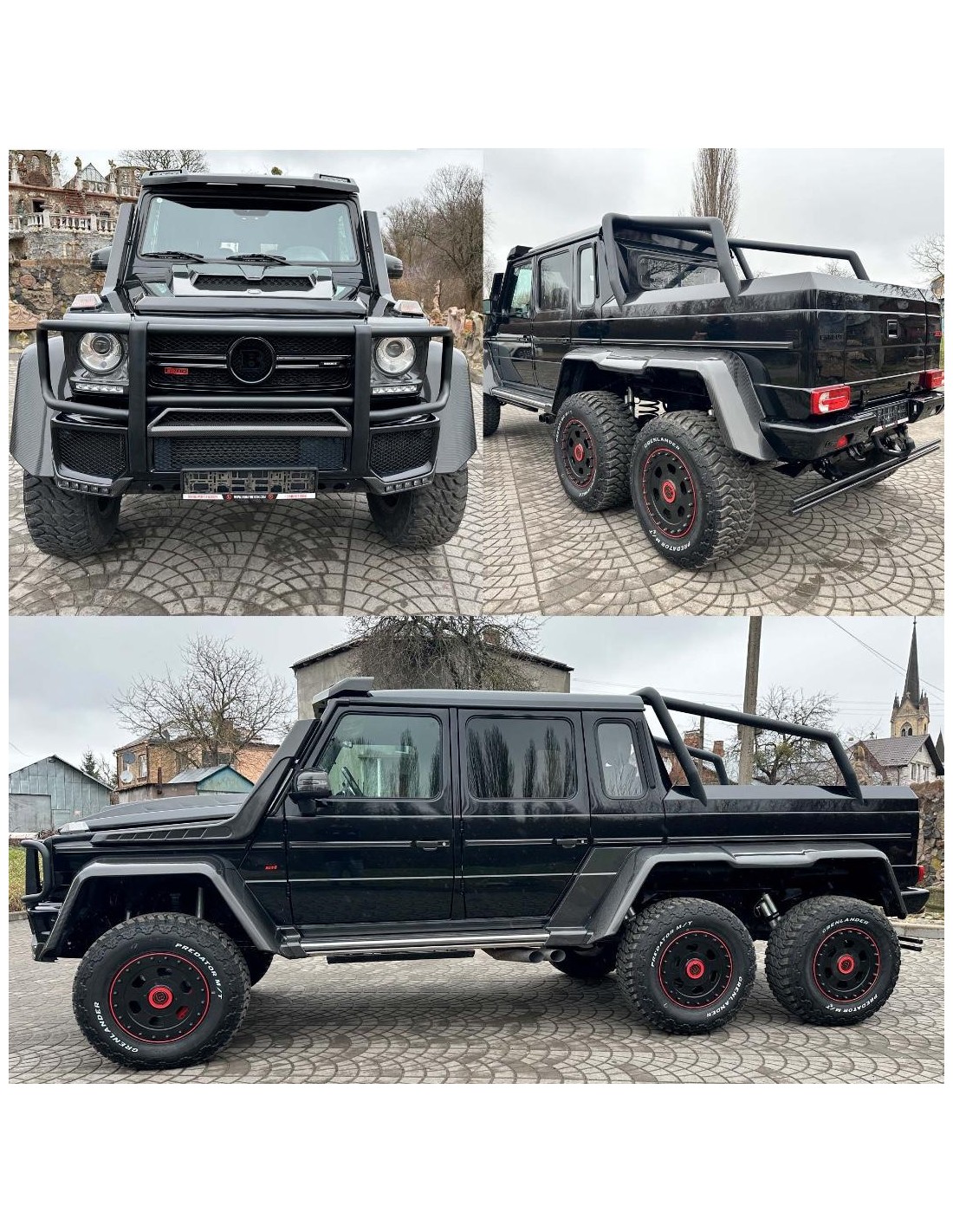  - Mercedes-Benz - Kit de conversão Brabus Mercedes-Benz W463 6x6 - 1 - Comprar Kit de Conversão Brabus 6x6 Mercedes-Benz W463 n