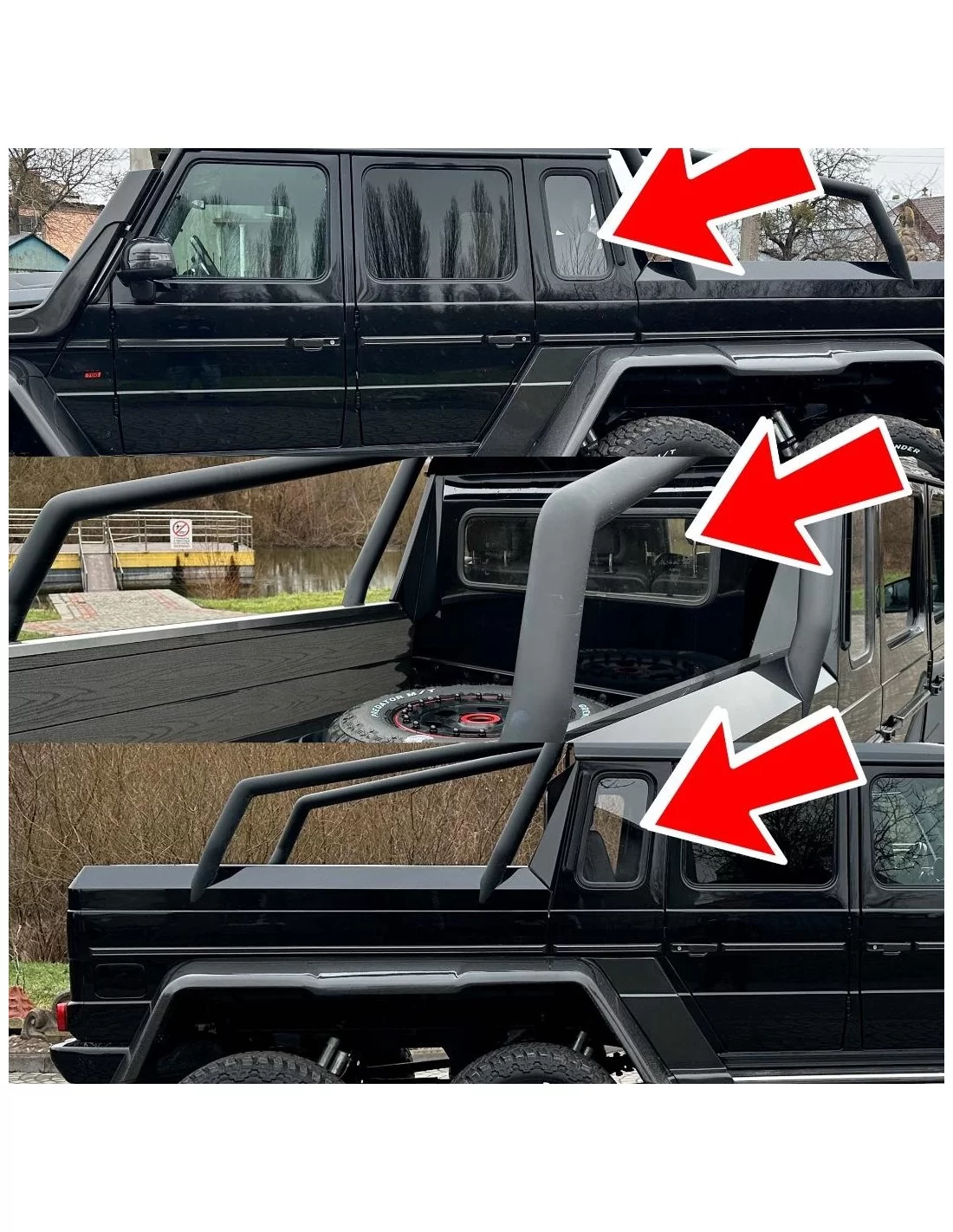  - Mercedes Benz - Mercedes-Benz W463 6x6 Kit de conversion Brabus - 23 - Achetez le kit de conversion Mercedes-Benz W463 6x6 Br