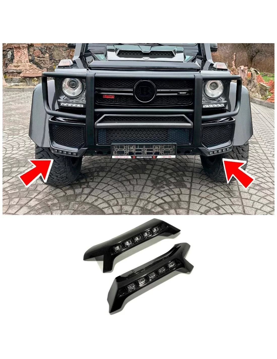  - Mercedes-Benz - Mercedes-Benz W463 6x6 Brabus ombyggnadssats - 29 - Köp Mercedes-Benz W463 6x6 Brabus Konverteringssats på Tu