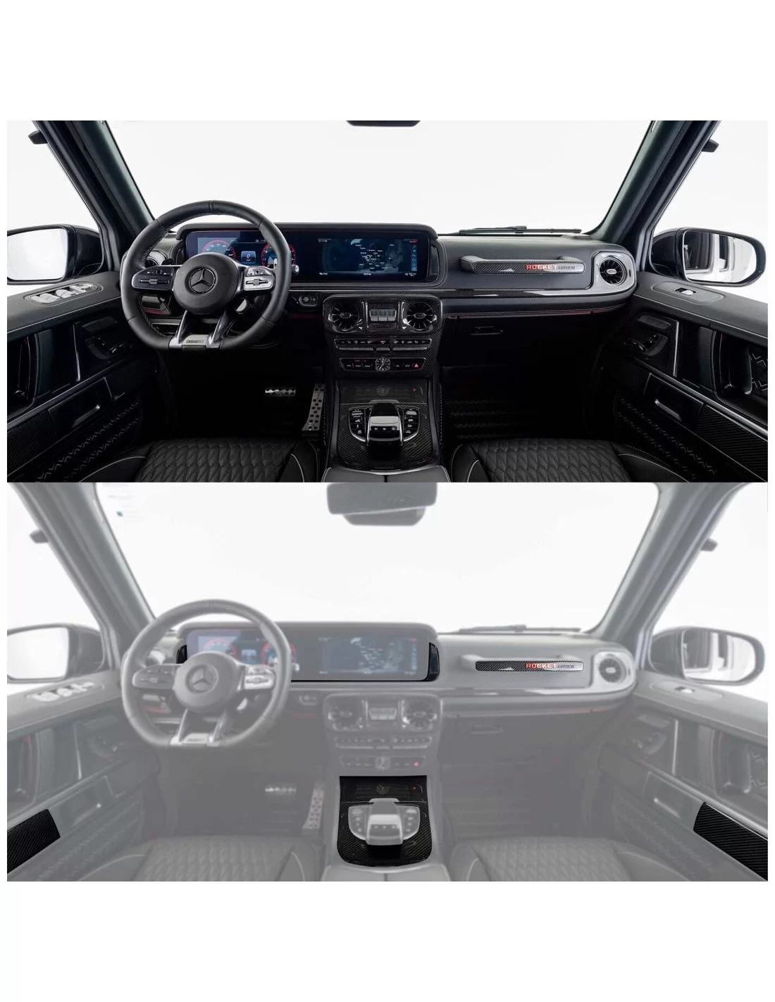  - Mercedes-Benz - BRABUS Carbon Package Acabamento interior I brilhante para Mercedes W463A - 1 - Comprar BRABUS Carbon Package