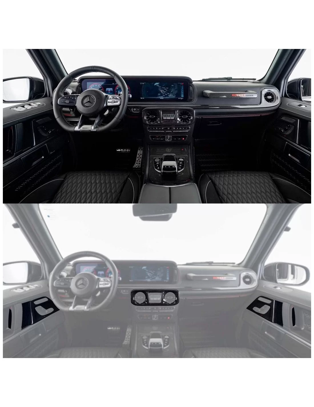 - Mercedes Benz - BRABUS Pacchetto carbonio Rivestimento interno II lucido per Mercedes W463A - 1 - Compra BRABUS Carbon Packag - Mercedes Benz - BRABUS Pacchetto carbonio Rivestimento interno II lucido per Mercedes W463A - 1 - Compra BRABUS Carbon Packag