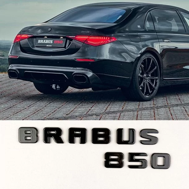  - Logos & Emblems - テールバッジ ブラバス 850 エンブレム W223 メルセデス・ベンツ Sクラス用 - 1 - Logos & Emblems テールバッジ ブラバス 850 エンブレム W223 メルセデス・ベンツ Sクラス用