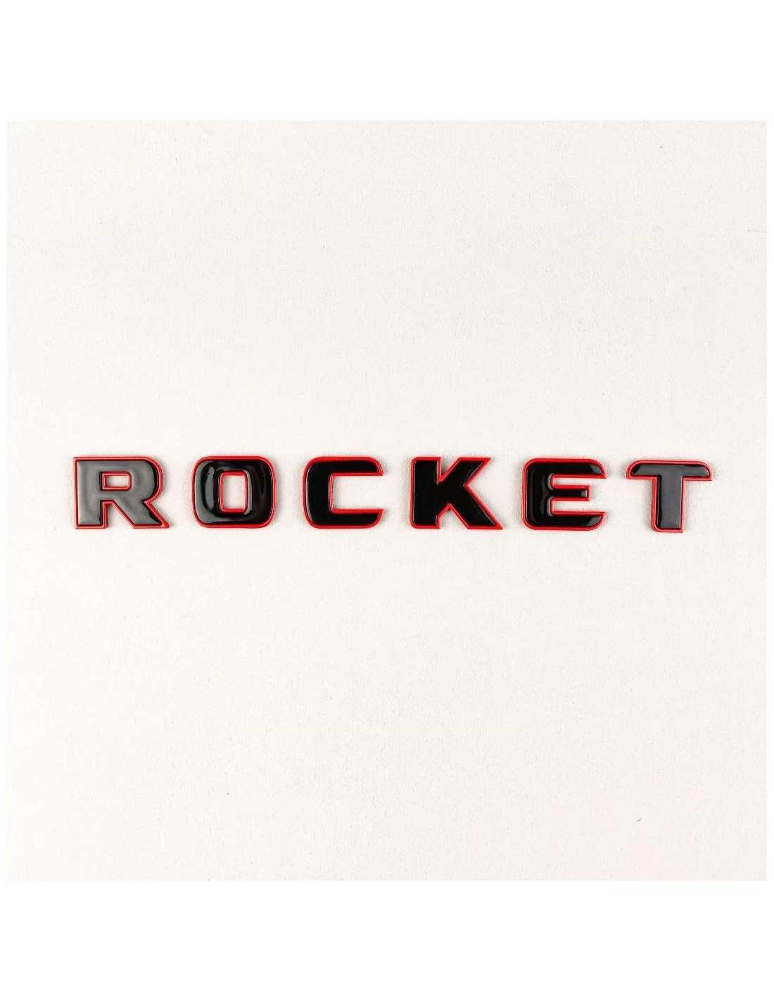  - Logos & Emblems - Brabus Rocket Style red with black emblem for Mercedes-Benz cars GT G class GLE GT63 X290 - 2 - Upgrade you