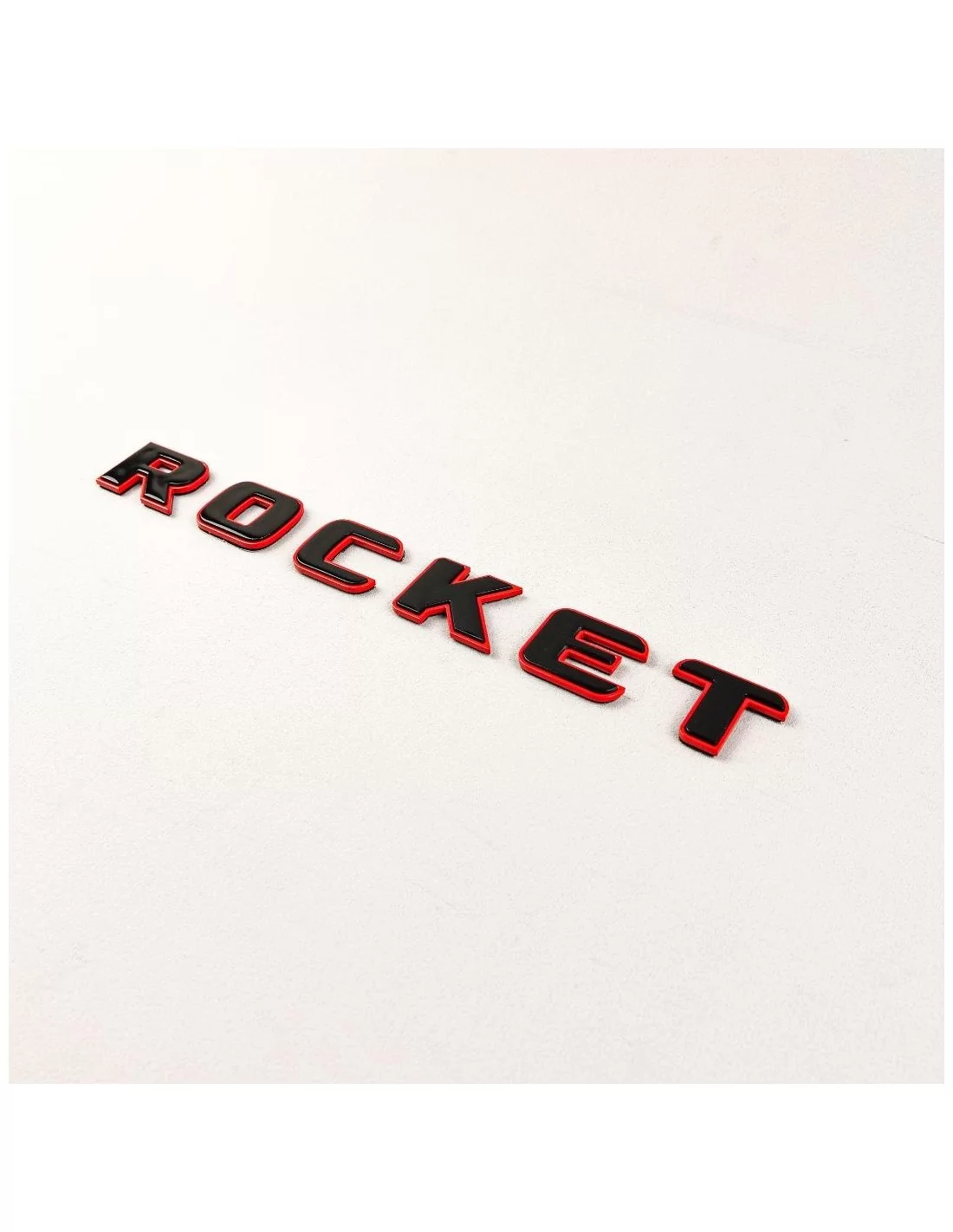  - Logos & Emblems - Brabus Rocket Style red with black emblem for Mercedes-Benz cars GT G class GLE GT63 X290 - 3 - Upgrade you