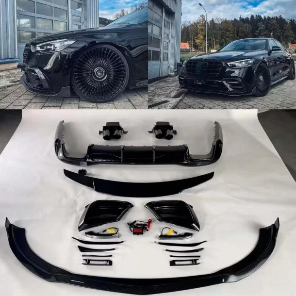  - Mercedes-Benz - Carbono Brabus Exterior Bodykit para Mercedes-benz S-class W223 Amg - 1 - Compre o Bodykit Exterior de Carbon