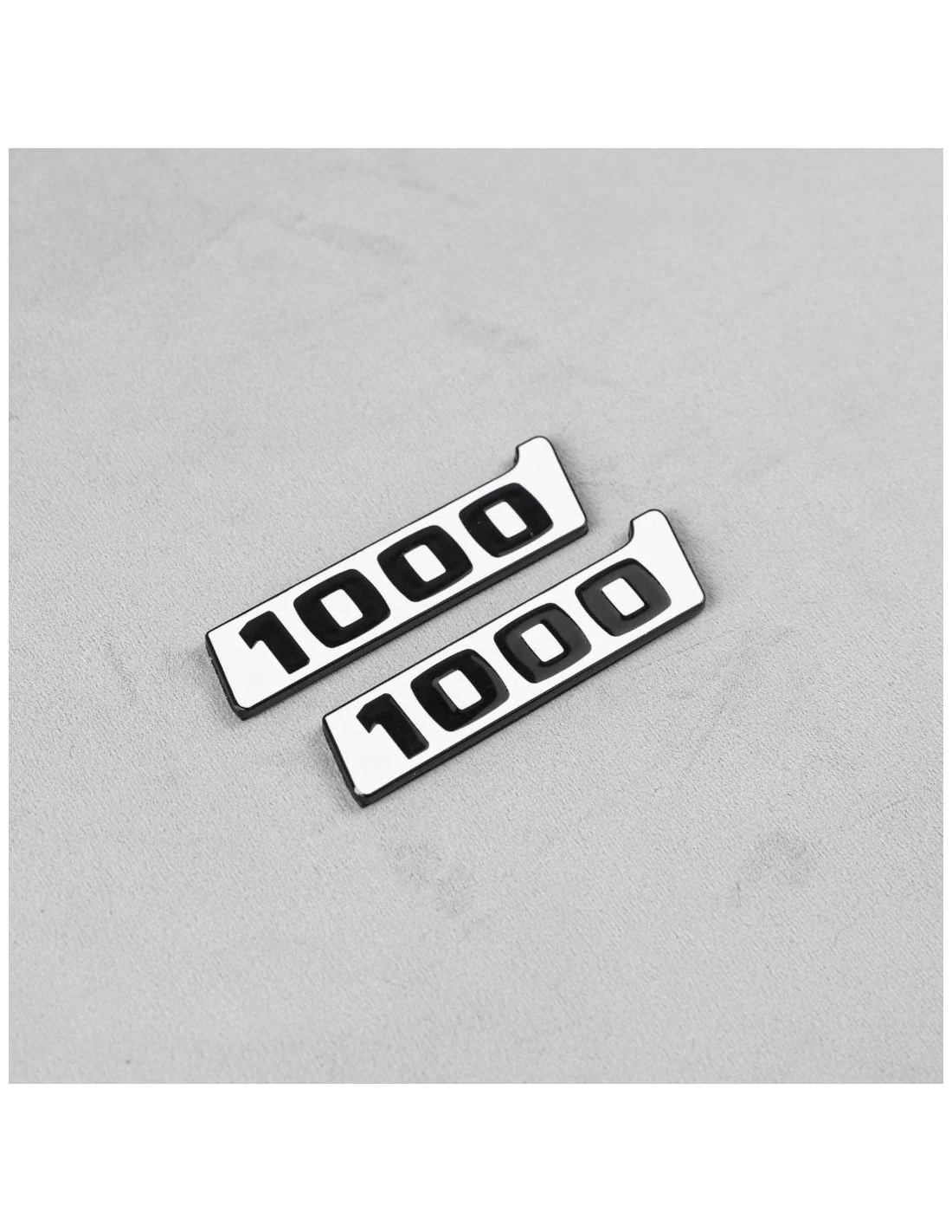  - logo & Emblems - BLANCO Brabus cohete 1000 emblema conjunto para Mercedes-Benz coches GT 2024 - 5 - Mejora tu Mercedes GT 202