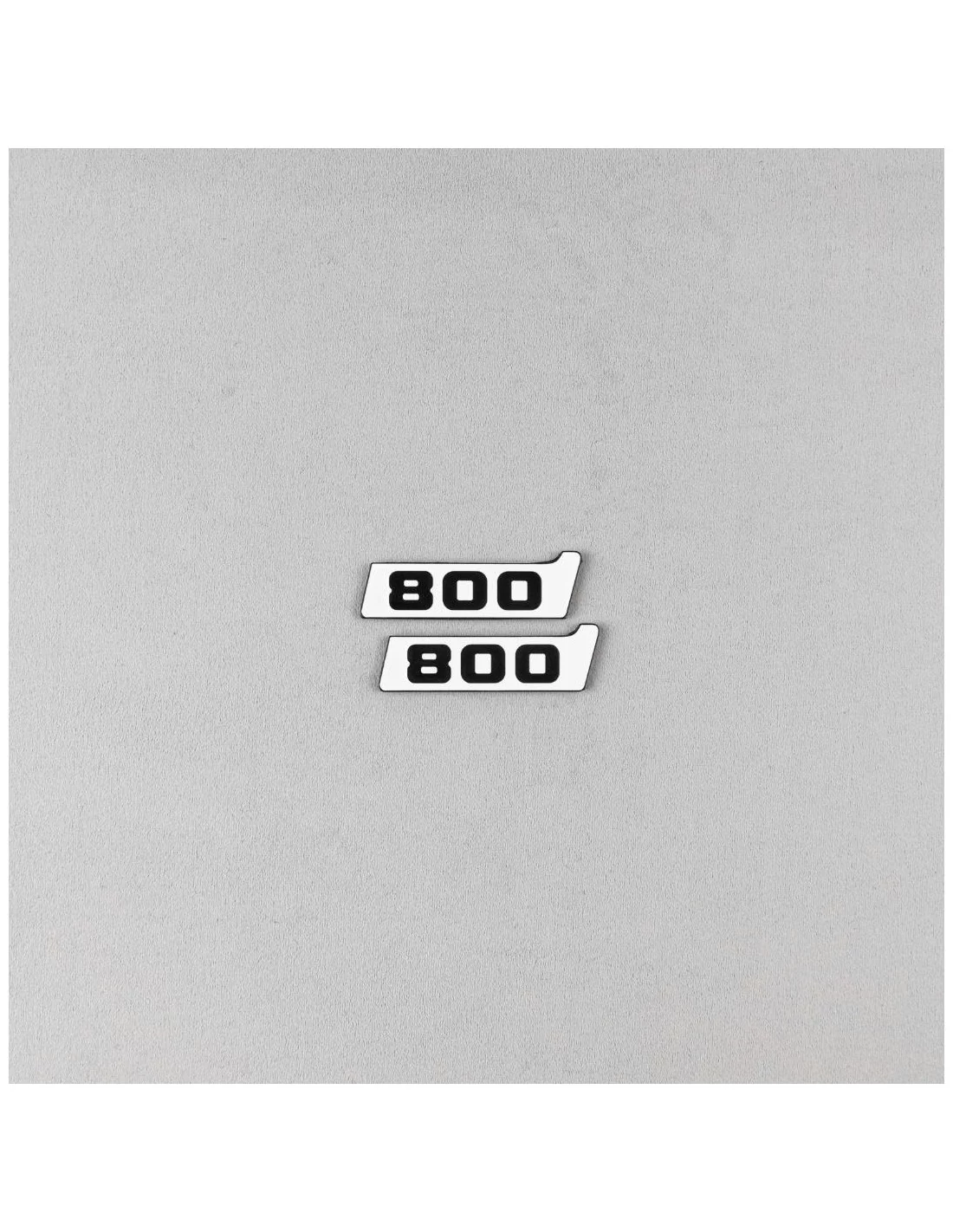 Metallic Brabus 800 BITURBO WHITE Kotflügel Emblem Logo Plaketten für Mercedes-Benz Fahrzeuge W463A G-Klasse Mercedes Benz, Embl