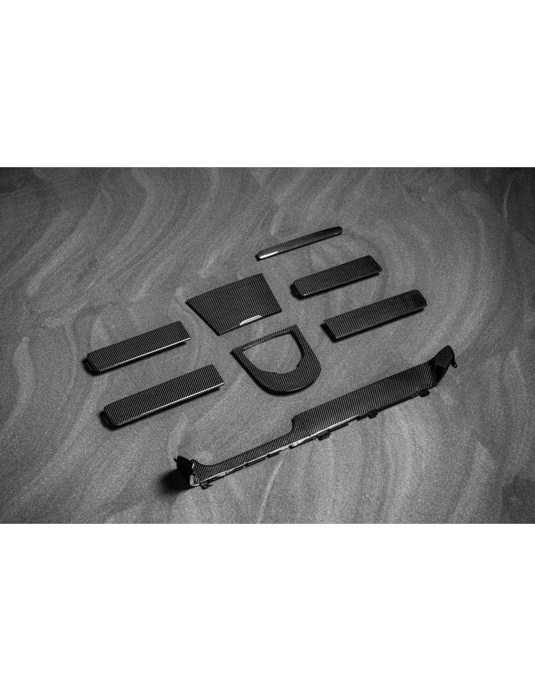 AMG Carbon Package Interiör glansig för Mercedes W463A Shop, Mercedes-Benz, Mercedes-Benz G-Class 2018+ (W463A), Inredning, G-Cl