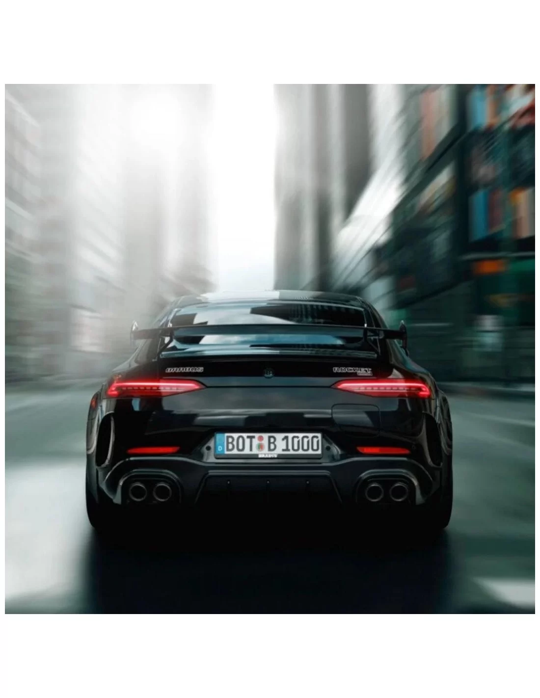  - Mercedes-Benz - Brabus Rocket 1000 Carrosseriekit Met Koolstofvezel Voor Mercedes-benz Gt 4 Deurs Coupé - 4 - Verhoog je Merc