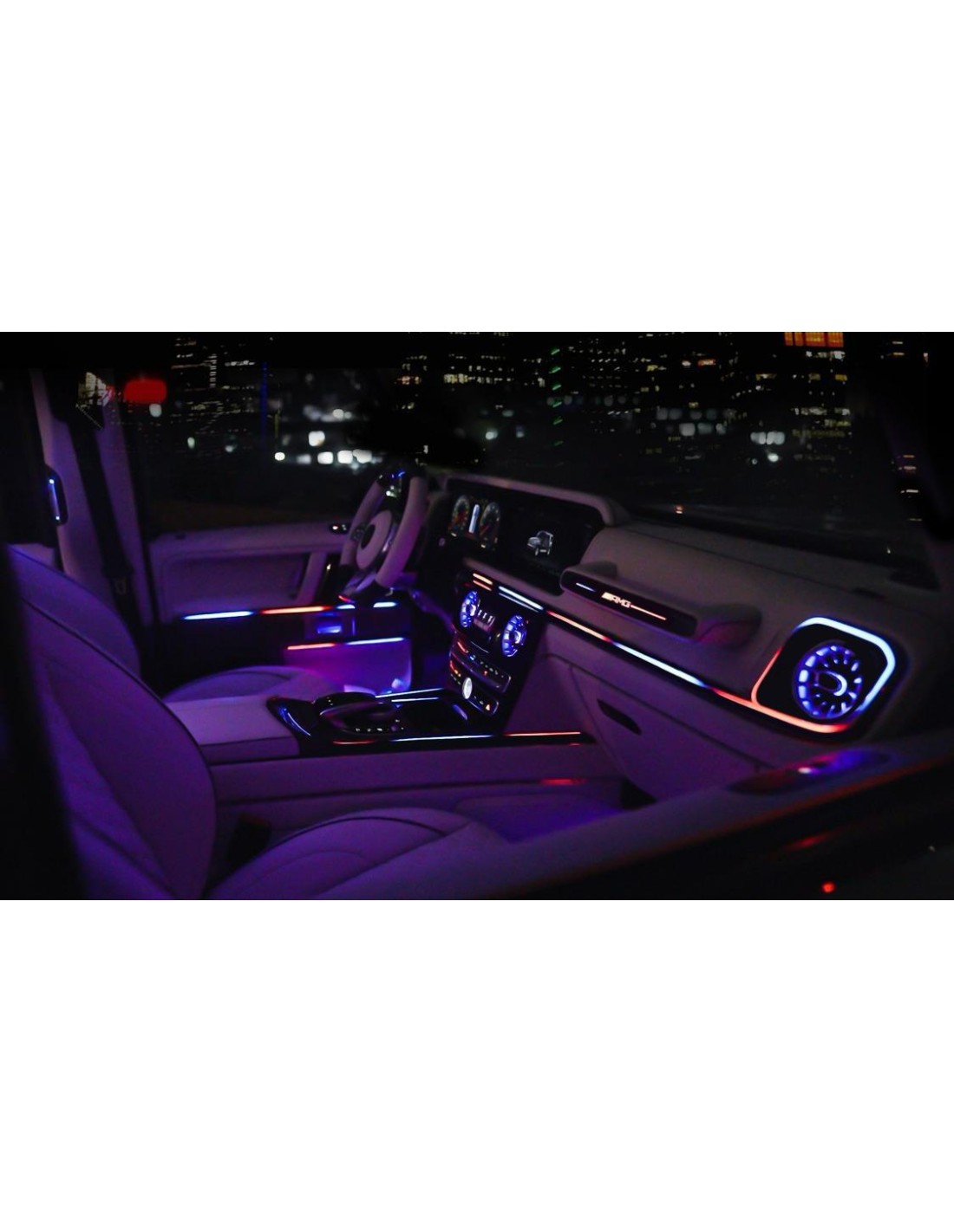 メルセデス・ベンツ W463A W464 Gクラス用 LED照明付AMGインテリア Mercedes-Benz, Mercedes-Benz G-Class 2018+ (W463A), 照明エレメント, G-Class Mercedes-Benz