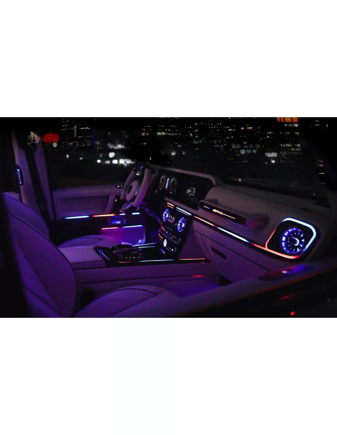 Interior AMG con iluminación LED para Mercedes-Benz Clase G W463A W464 Mercedes Benz, G Class W463A, Elementos de iluminación, G