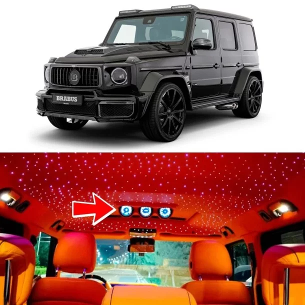 Compteur de vitesse de toit pour Mercedes-Benz W463a Classe G Instruments de toit Części tuningowe, Mercedes Benz, G Class W463A