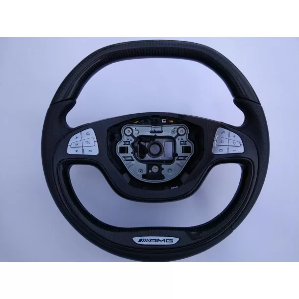  - Steering Wheels - メルセデス・ベンツ Sクラス W222 ステアリングホイール カーボンレザー - 1 - Steering Wheels メルセデス・ベンツ Sクラス W222 ステアリングホイール カーボンレザー