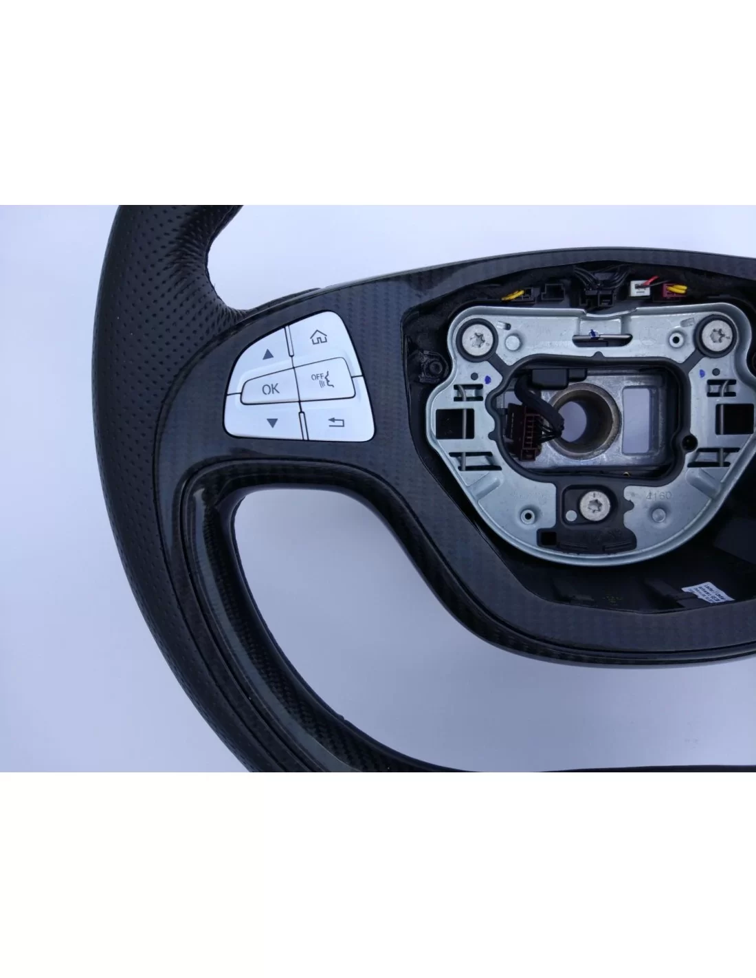 - Steering Wheels - Mercedes-Benz S-Class W222 Steering Wheel Carbon Leather - 4 - Upgrade your ride with the Mercedes-Benz S-C - Steering Wheels - Mercedes-Benz S-Class W222 Steering Wheel Carbon Leather - 4 - Upgrade your ride with the Mercedes-Benz S-C