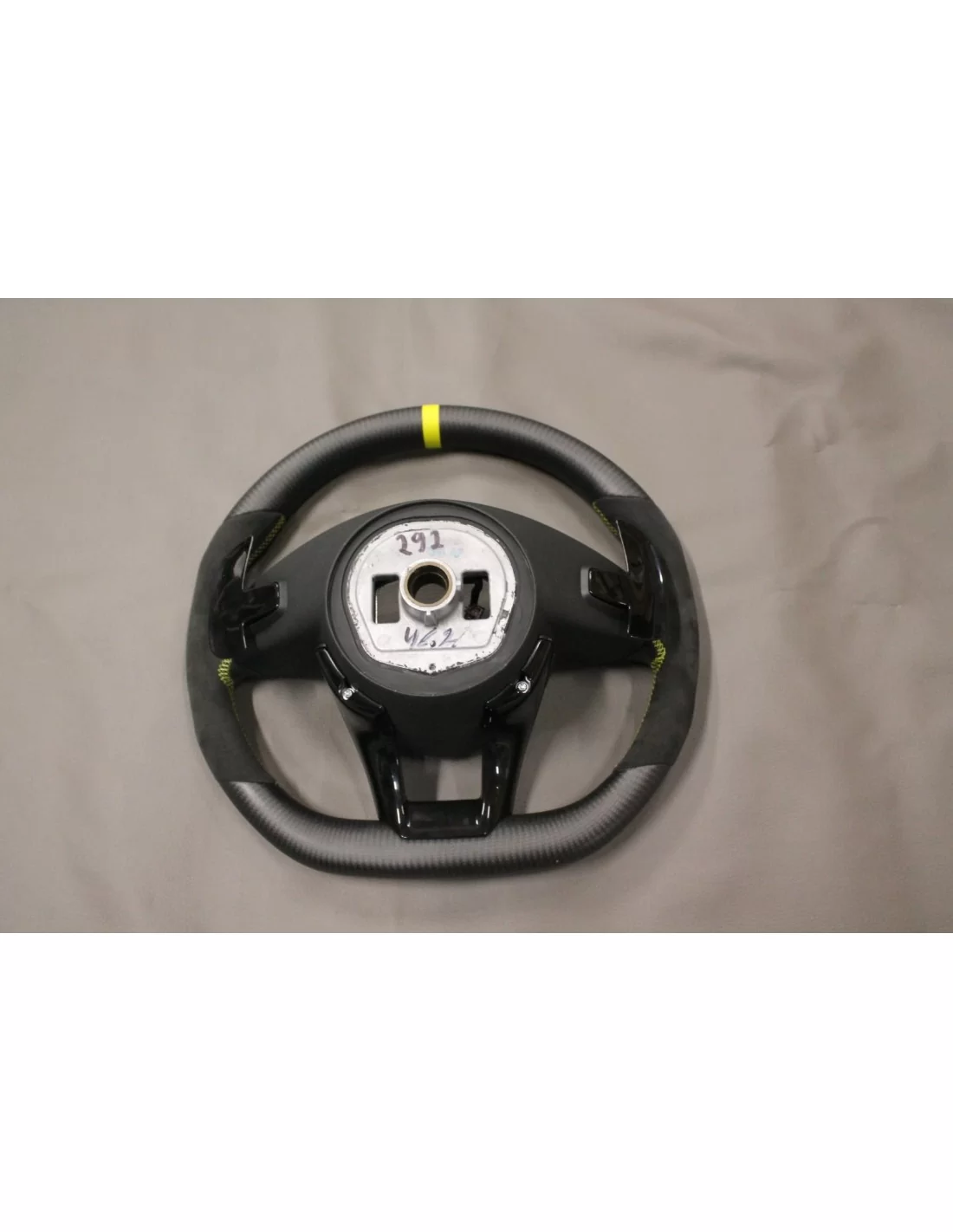 - Steering Wheels - Mercedes-Benz C-Class W205 C63S Steering Wheel Carbon Alcantara - 5 - Experience luxury with the Mercedes-B  - Steering Wheels - Mercedes-Benz C-Class W205 C63S Steering Wheel Carbon Alcantara - 5 - Experience luxury with the Mercedes-B