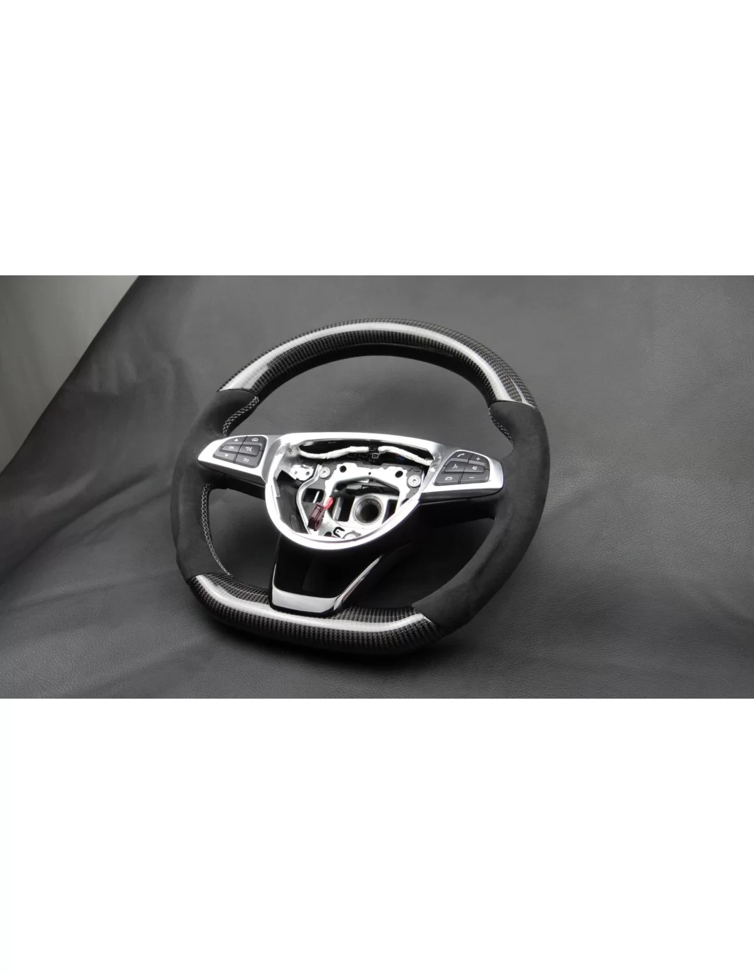 - Steering Wheels - Kierownica Mercedes-Benz Klasy C W205 Carbon Alcantara - 3 - Kierownica Mercedes-Benz Klasy C W205 Carbon A - Steering Wheels - Kierownica Mercedes-Benz Klasy C W205 Carbon Alcantara - 3 - Kierownica Mercedes-Benz Klasy C W205 Carbon A