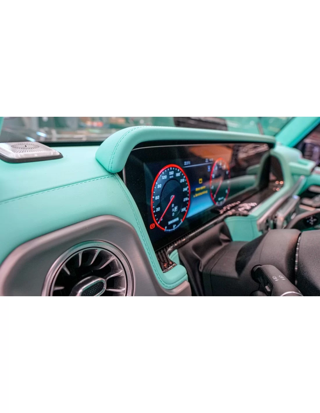 Brabus Tiffany Innenraumverkleidung für Mercedes Benz W463A G-Klasse wiederaufbereitet Startseite, Lenkräder, Tuning-Parts, Merc