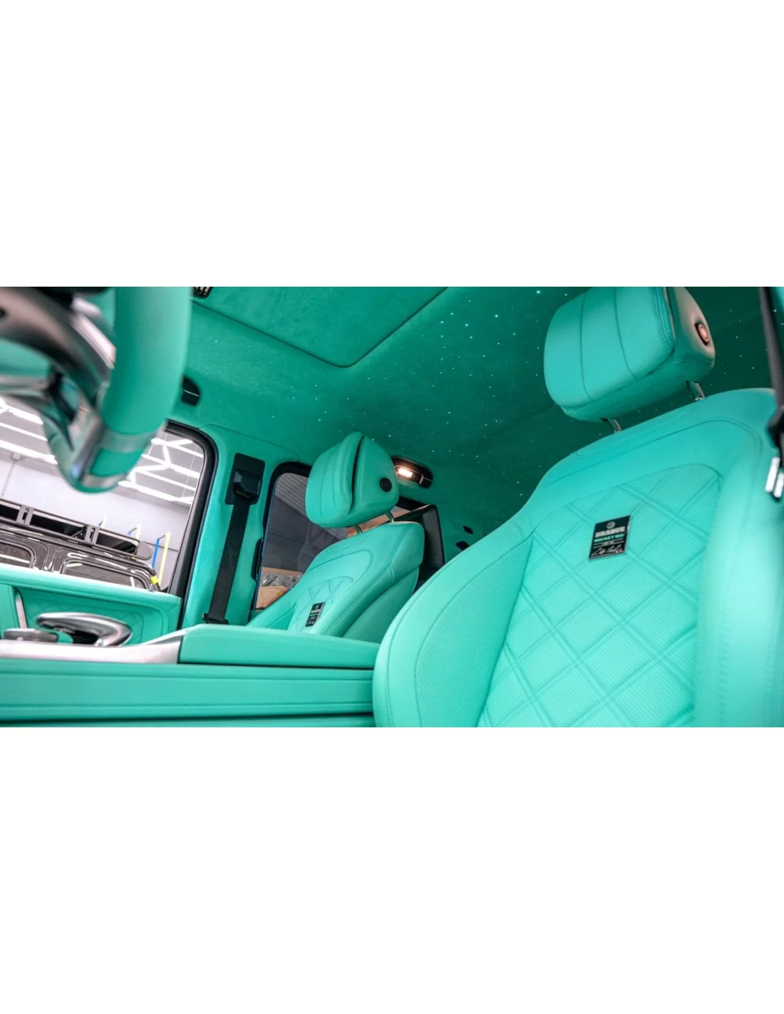 Brabus Tiffany Innenraumverkleidung für Mercedes Benz W463A G-Klasse wiederaufbereitet Startseite, Lenkräder, Tuning-Parts, Merc