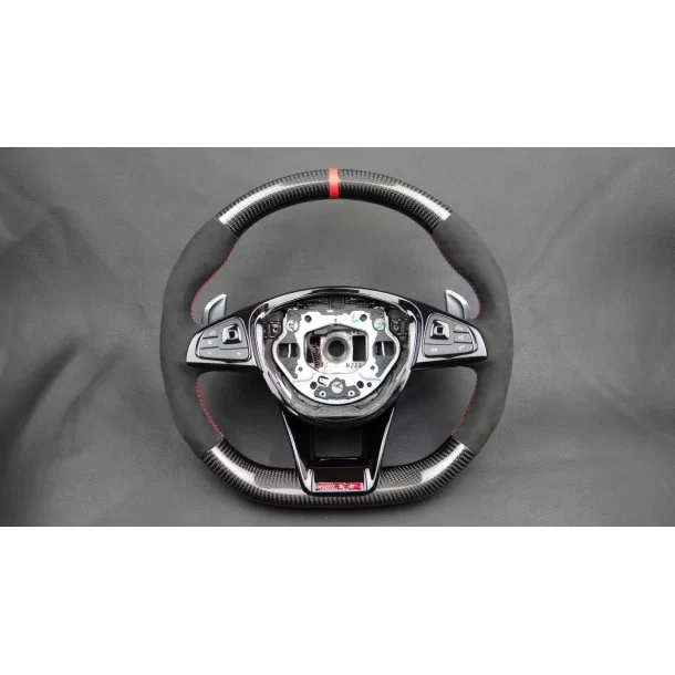  - Steering Wheels - Mercedes-Benz W205 W222 W212 W213 Кермо з карбонової алькантари - 1 - Оновіть свій автомобіль з кермом Merc
