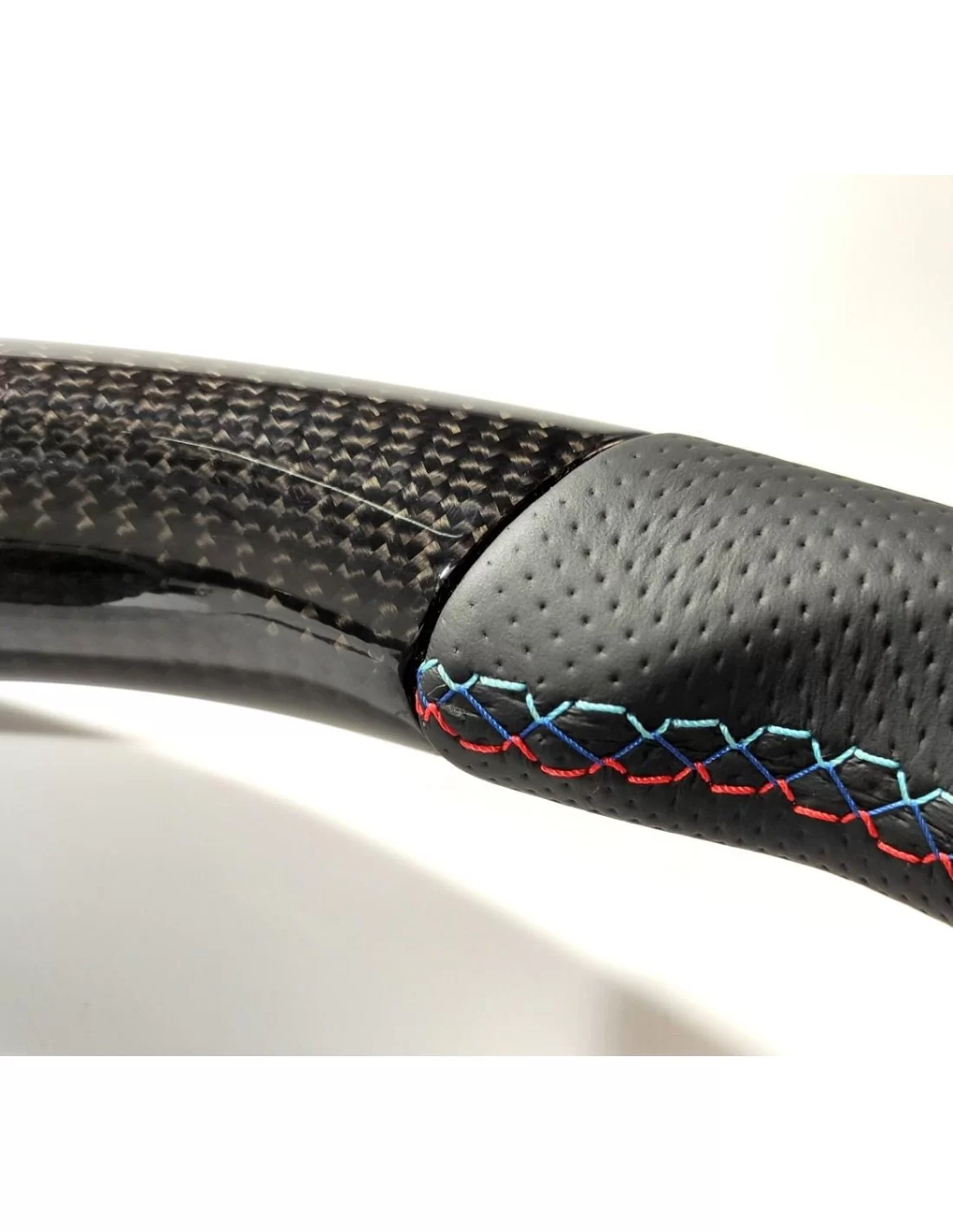  - Steering Wheels - BMW E70 E71 X5 X6 Stuur Carbon Leder M-pack - 7 - BMW E70 E71 X5 X6 Stuur Carbon Leder M-pack kopen bij Tun