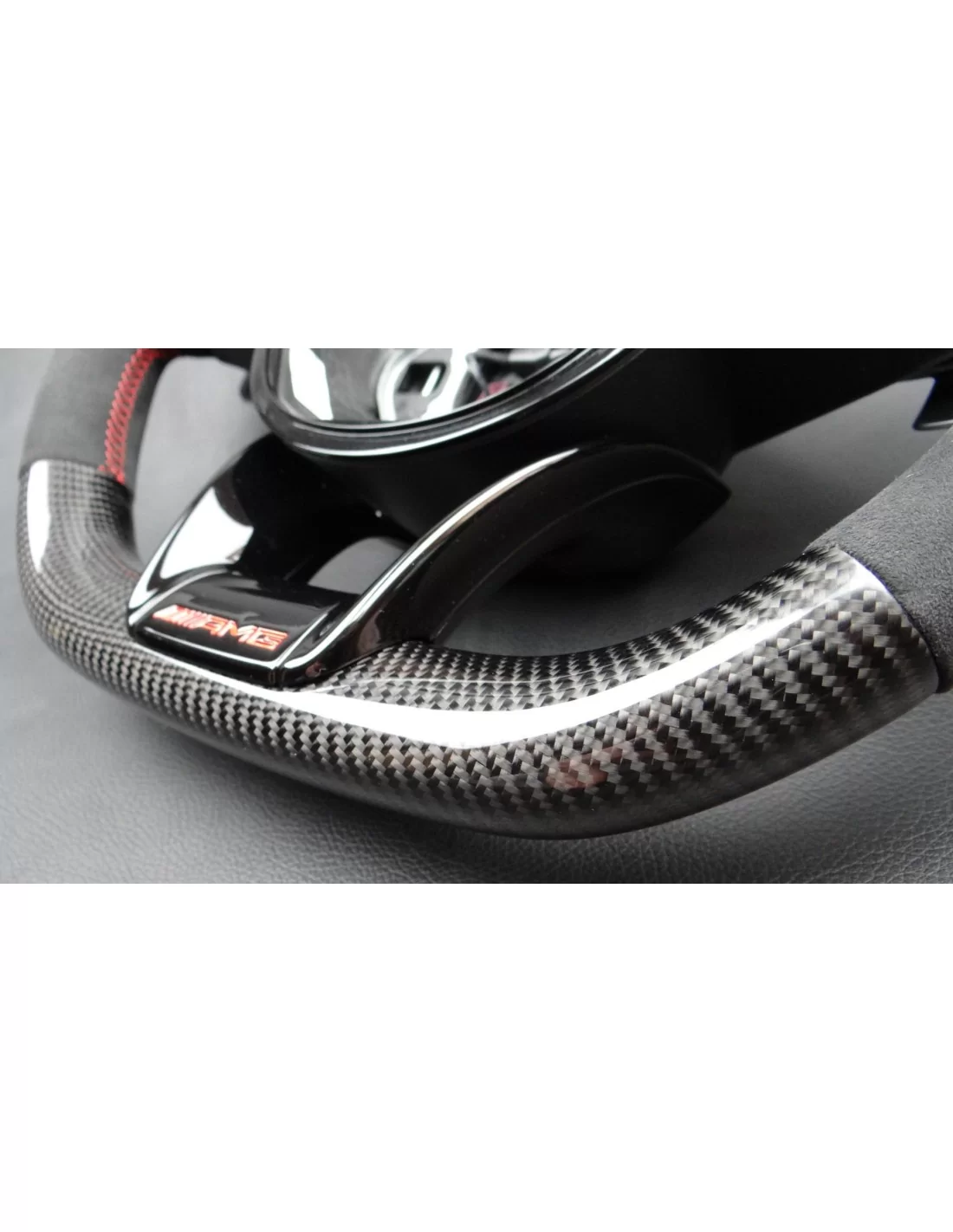 - Steering Wheels - Mercedes-Benz W205 W222 W212 W213 Ratt Carbon Alcantara - 4 - Uppgradera din bil med Mercedes-Benz W205 W22 - Steering Wheels - Mercedes-Benz W205 W222 W212 W213 Ratt Carbon Alcantara - 4 - Uppgradera din bil med Mercedes-Benz W205 W22