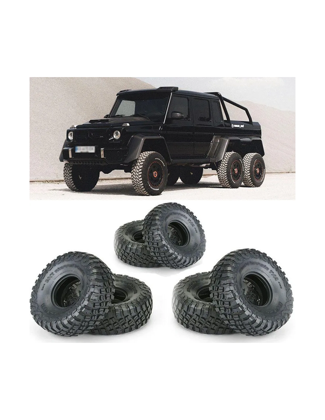  - Mercedes Benz - Neumáticos R18 para Mercedes-Benz W463 6x6 Clase G 6 pcs - 5 - ¡Compre neumáticos R18 para Mercedes-Benz W463