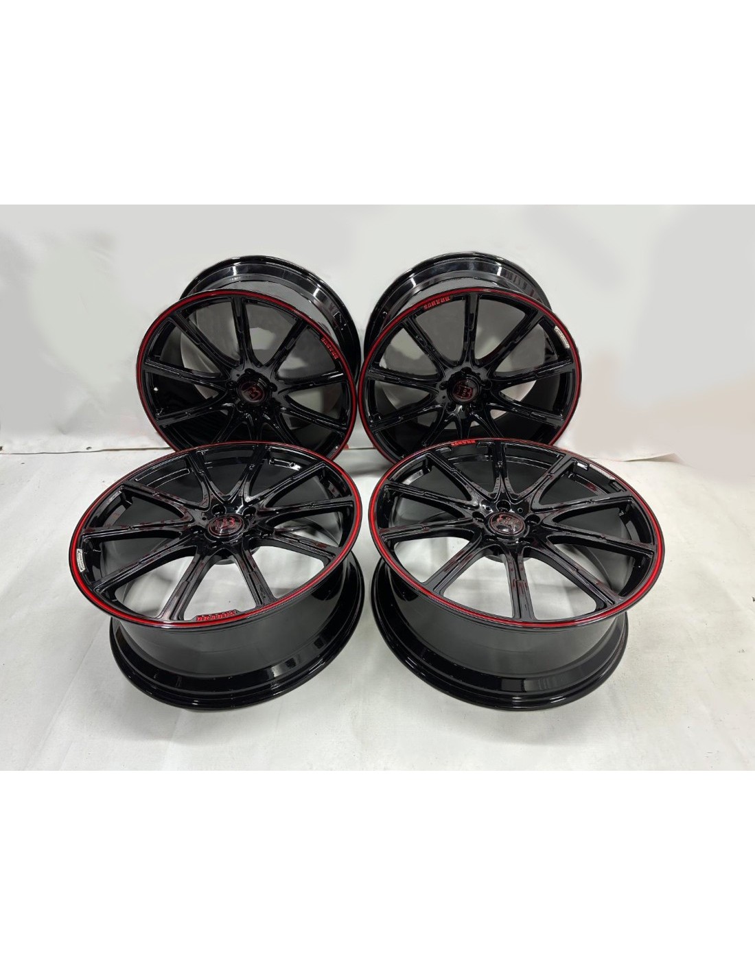  - Mercedes-Benz - Röda Brabus Monoblock Z Platinum-fälgar R24 för Mercedes-Benz W463A G-Klass W464 - 1 - Uppgradera din Mercede