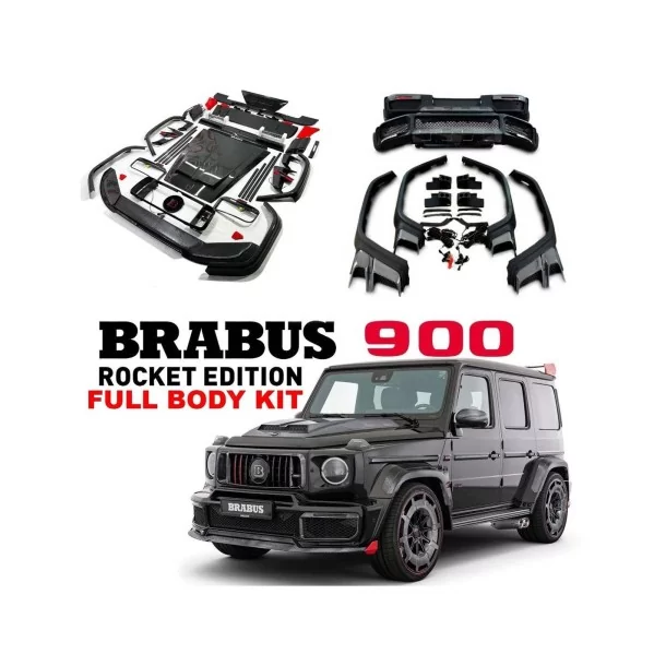 KIT CARROSSERIE Brabus Rocket G900 pour Mercedes-Benz W463A W464 G Wagon 2019 2022 2023 Mercedes Benz, G Class W463A, Zestaw do 