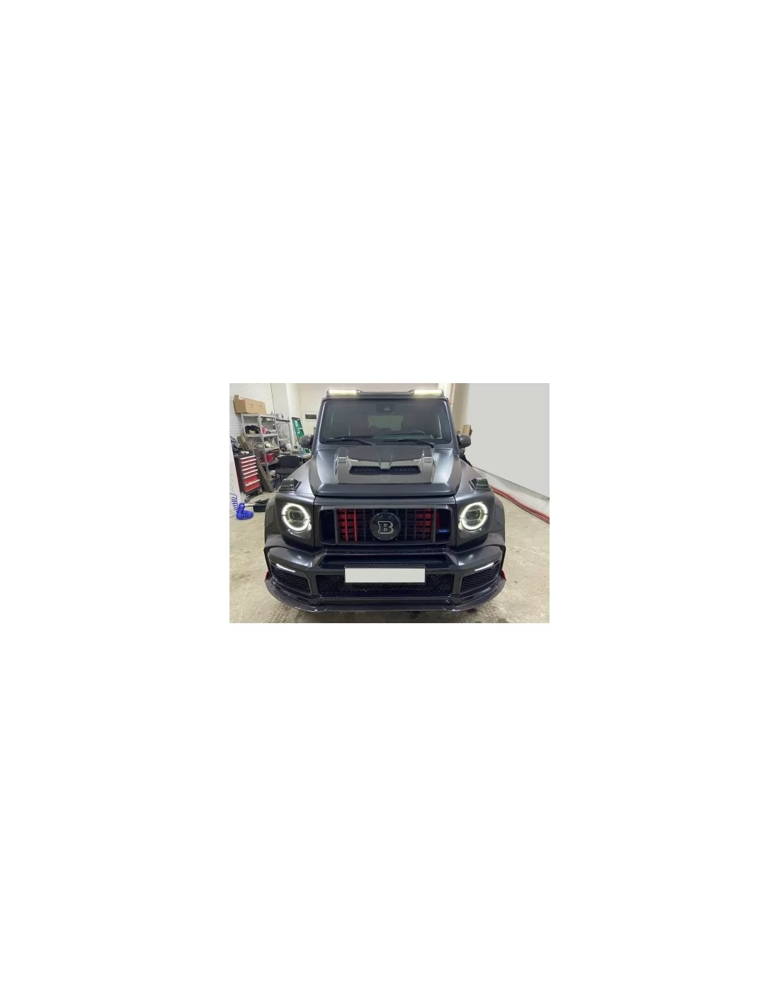 Kolfiber Brabus Rocket G900 grillramsinsats för Mercedes-Benz W463a W464 Mercedes-Benz, Mercedes-Benz G-Class 2018+ (W463A), Tun Kolfiber Brabus Rocket G900 grillramsinsats för Mercedes-Benz W463a W464 Mercedes-Benz, Mercedes-Benz G-Class 2018+ (W463A), Tun