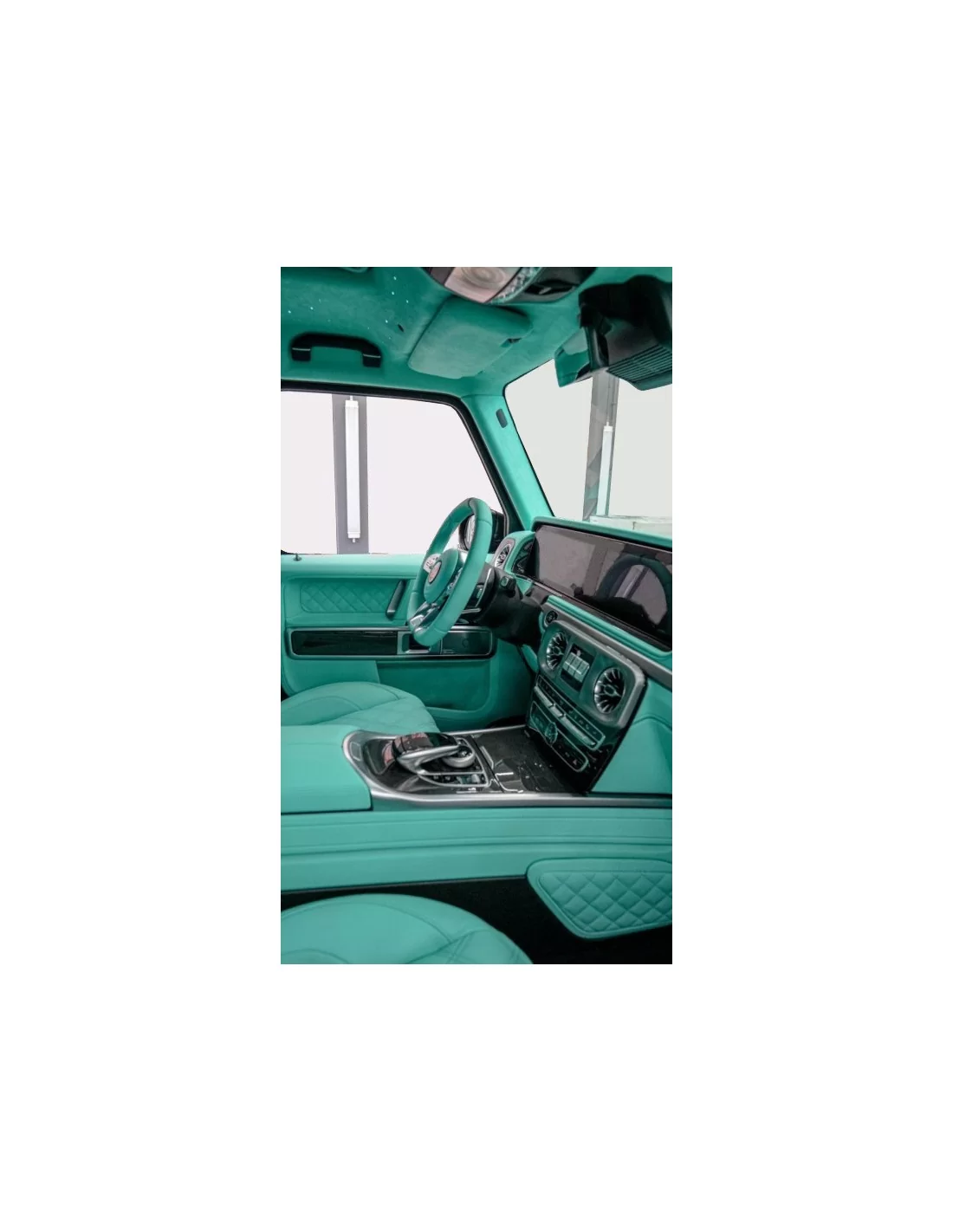 Brabus Tiffany Interieurbekleding revisie voor Mercedes Benz W463A G-Klasse Home, Stuurwielen, Shop, Mercedes-Benz, Mercedes-Ben