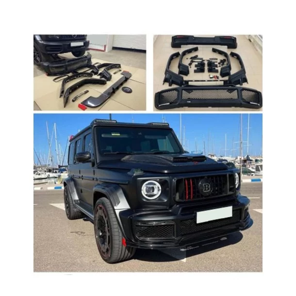  - Mercedes Benz - Kit carrosserie Brabus Rocket G900 en fibre de carbone + kit carrosserie Widestar en plastique pour Mercedes-