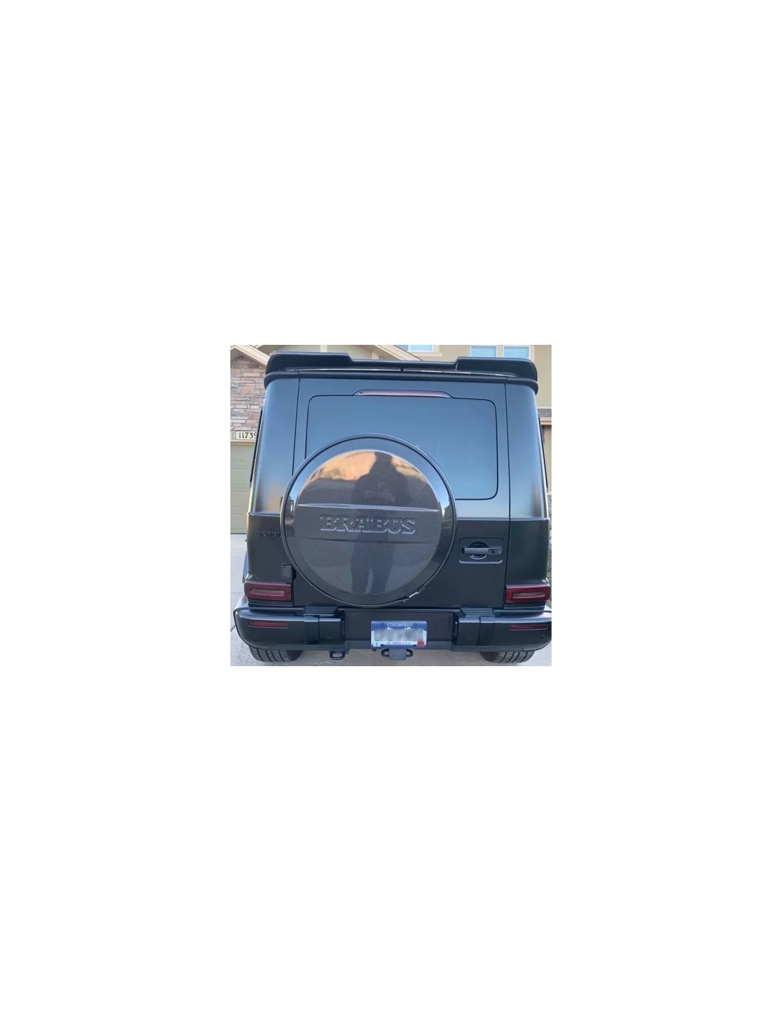 Brabus bakre reservhjulshölje i kolfiber för Mercedes-Benz G-Wagon W463A W464 Mercedes-Benz, Mercedes-Benz G-Class 2018+ (W463A) Brabus bakre reservhjulshölje i kolfiber för Mercedes-Benz G-Wagon W463A W464 Mercedes-Benz, Mercedes-Benz G-Class 2018+ (W463A)