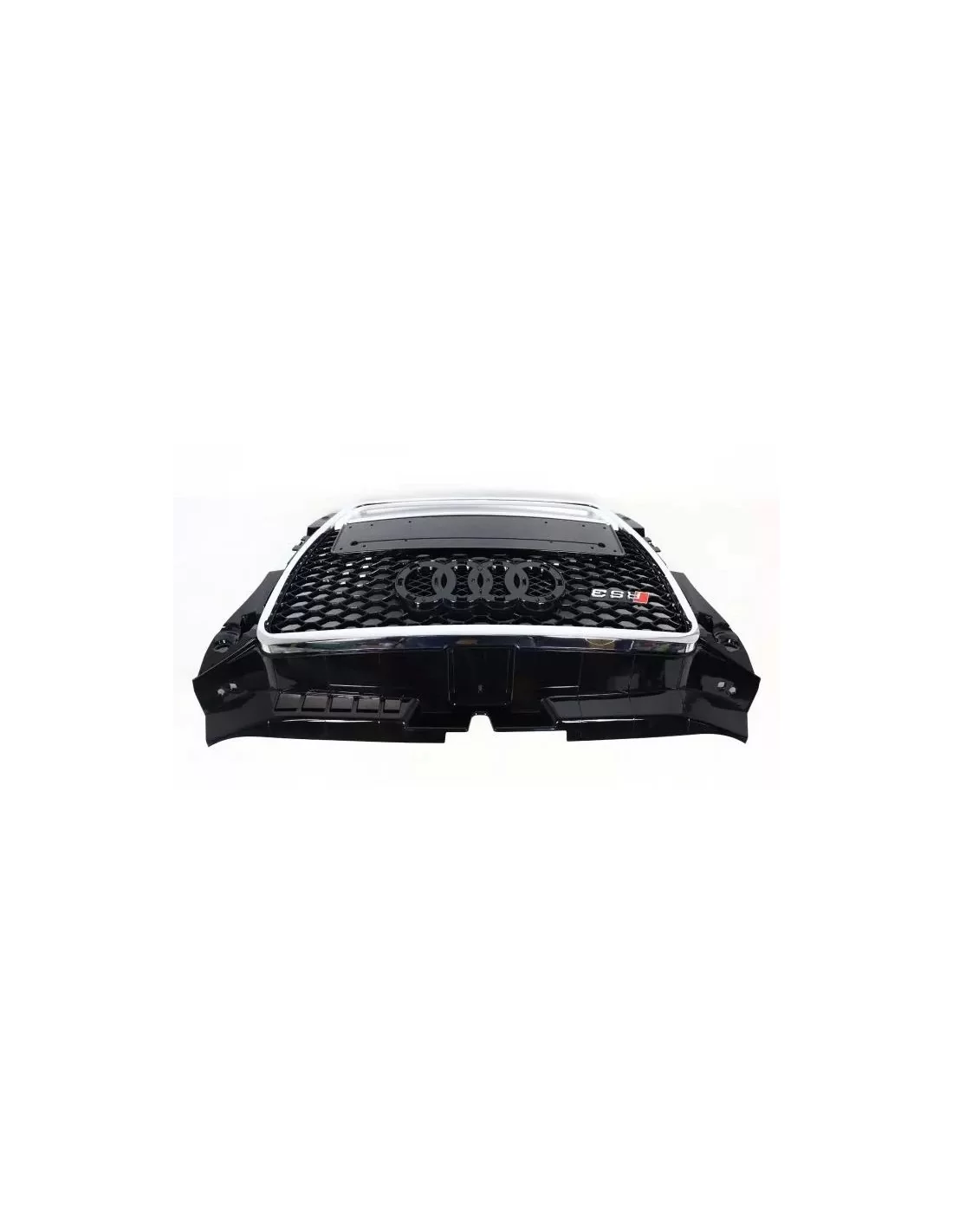 グリル アウディ A3 8P 2008-2012、スタイル RS3 クローム QUATTRO Audi, Audi A3 2008-2012 (8P), A3, Front Grille Audi