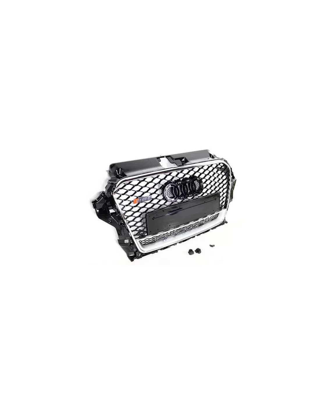 奥迪 A3 8V 2012-2015 RS3 镀铬 Quattro 风格格栅 Audi, Audi A3 2012-2015 (8V) Audi 奥迪 A3 8V 2012-2015 RS3 镀铬 Quattro 风格格栅 Audi, Audi A3 2012-2015 (8V) Audi