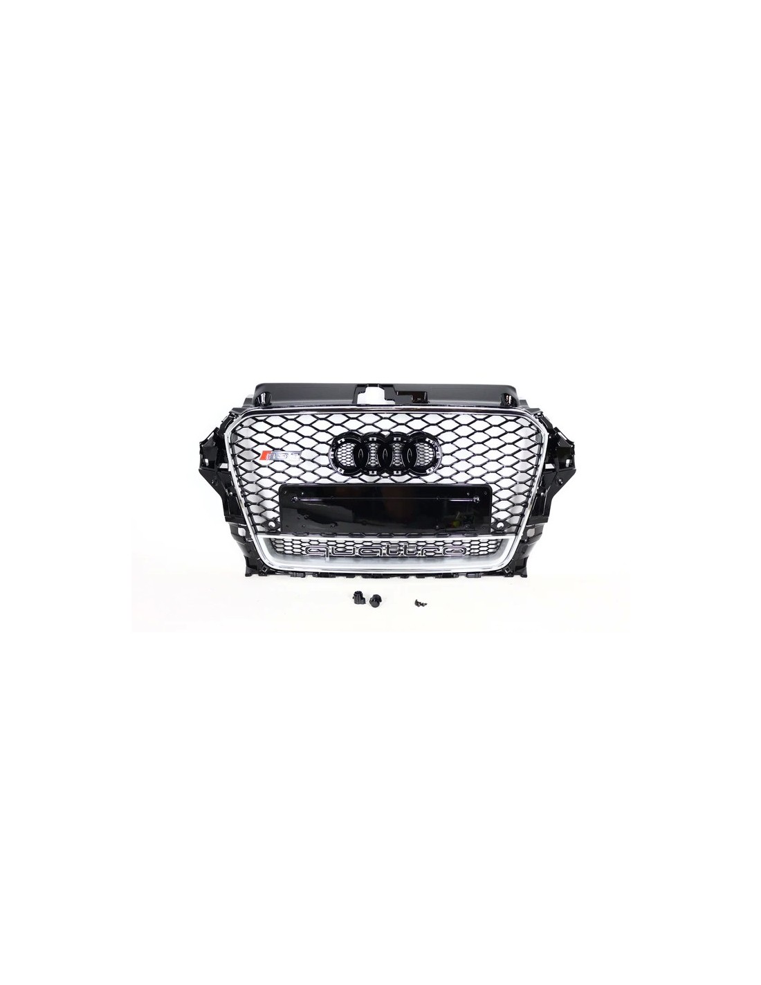 奥迪 A3 8V 2012-2015 RS3 镀铬 Quattro 风格格栅 Audi, Audi A3 2012-2015 (8V) Audi 奥迪 A3 8V 2012-2015 RS3 镀铬 Quattro 风格格栅 Audi, Audi A3 2012-2015 (8V) Audi