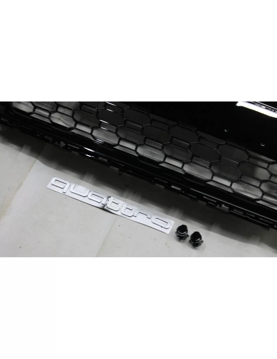 Audi A3 8V 2016-2020 Grelha Wabengrill em estilo RS3 Preto Quattro Audi, Audi A3 2016-2020 (8V) Audi