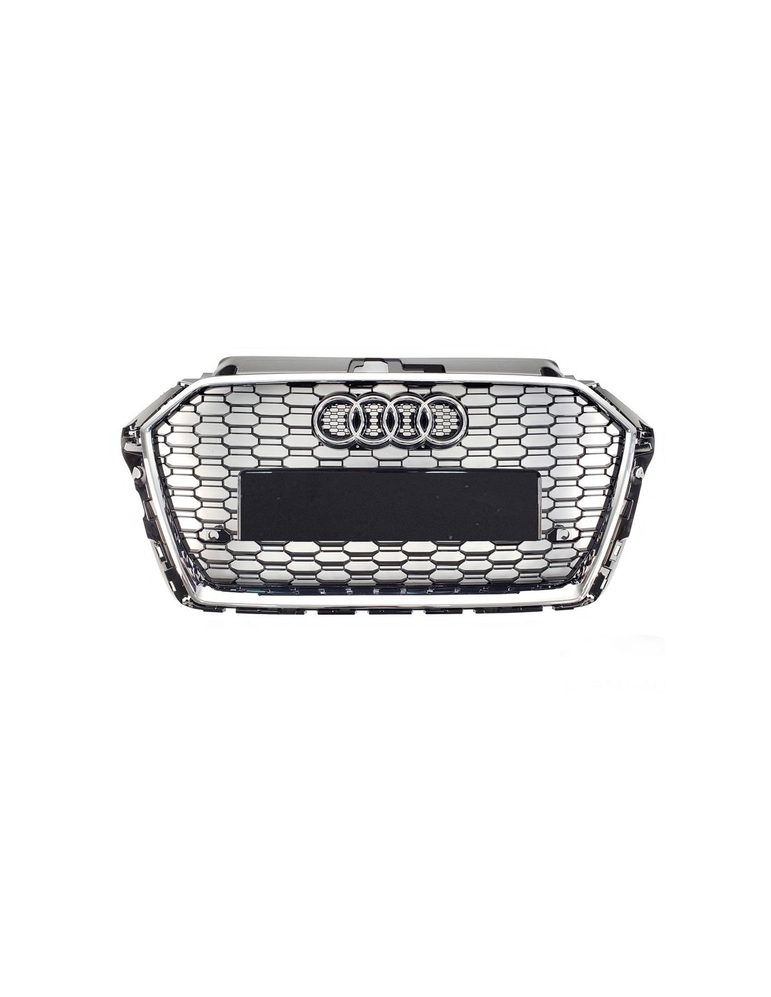 Audi RS3 front bumper radiator grille for Audi A3 2016-2020 sedan black chrom Audi, Audi A3 2016-2020 (8V) Audi Audi RS3 front bumper radiator grille for Audi A3 2016-2020 sedan black chrom Audi, Audi A3 2016-2020 (8V) Audi
