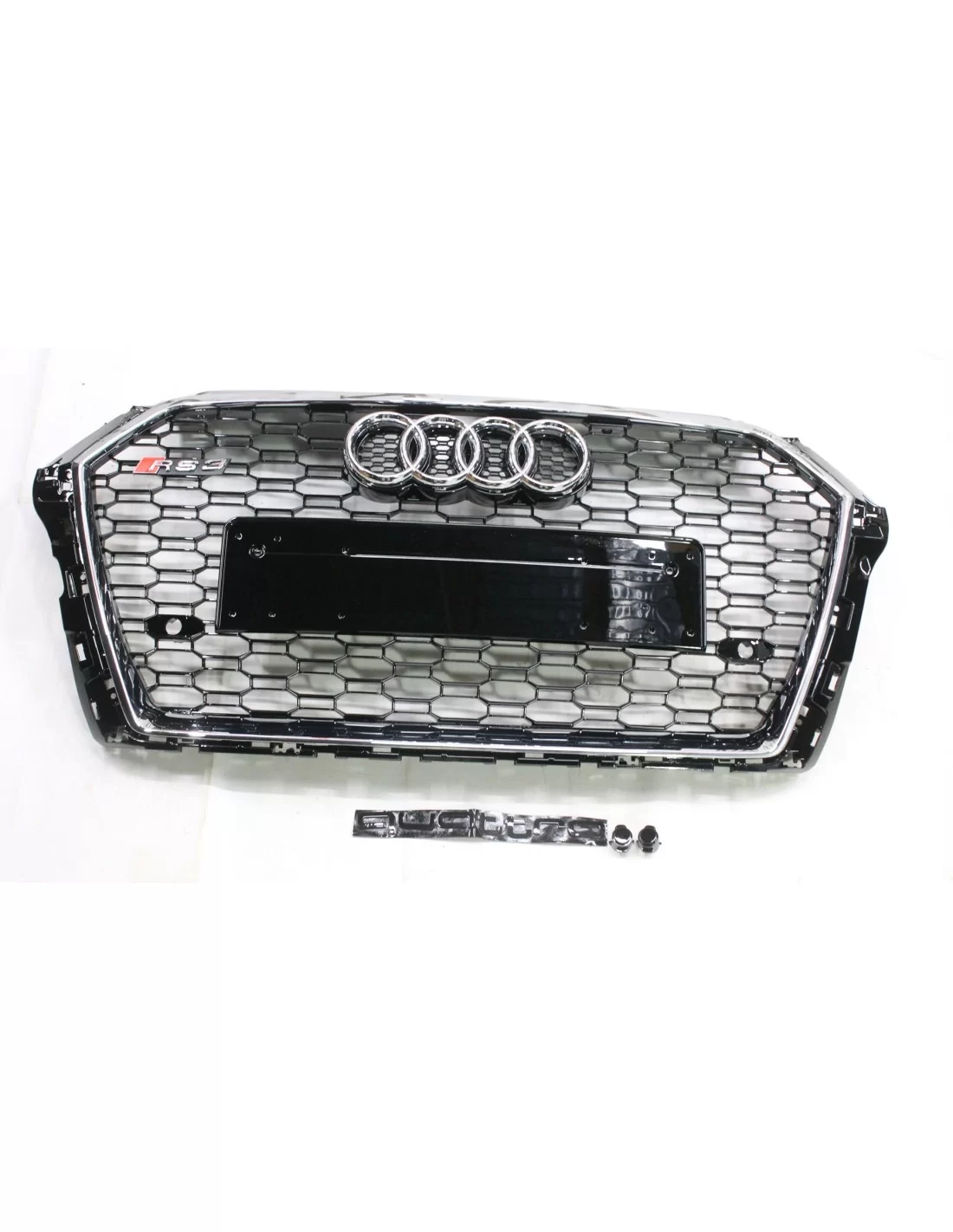 Audi RS3 front bumper radiator grille for Audi A3 2016-2020 sedan black chrom Audi, Audi A3 2016-2020 (8V) Audi Audi RS3 front bumper radiator grille for Audi A3 2016-2020 sedan black chrom Audi, Audi A3 2016-2020 (8V) Audi
