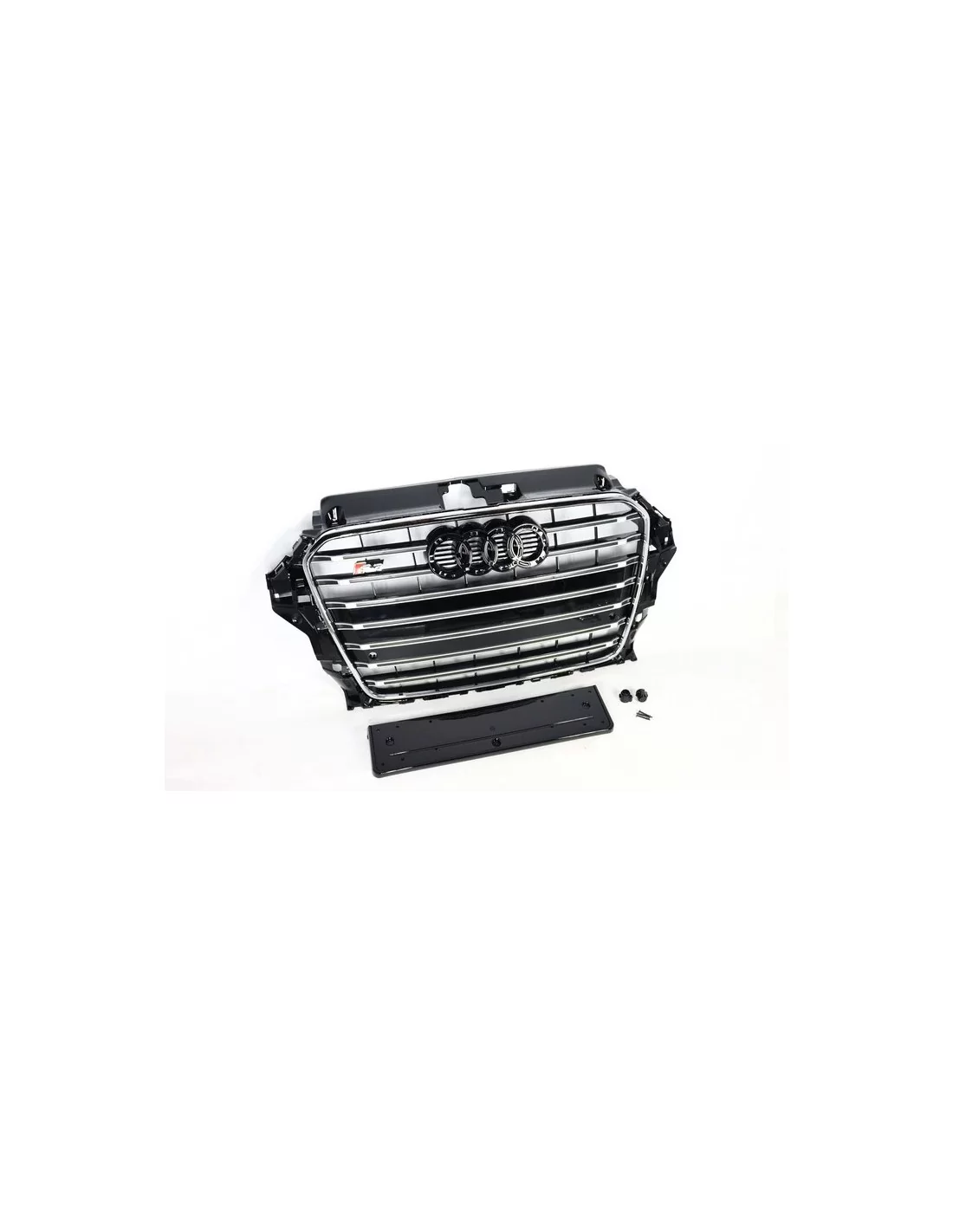 Audi S3 grelha do radiador do para-choques dianteiro para Audi A3 2013-2016 cromado Audi, Audi A3 2012-2015 (8V) Audi Audi S3 grelha do radiador do para-choques dianteiro para Audi A3 2013-2016 cromado Audi, Audi A3 2012-2015 (8V) Audi