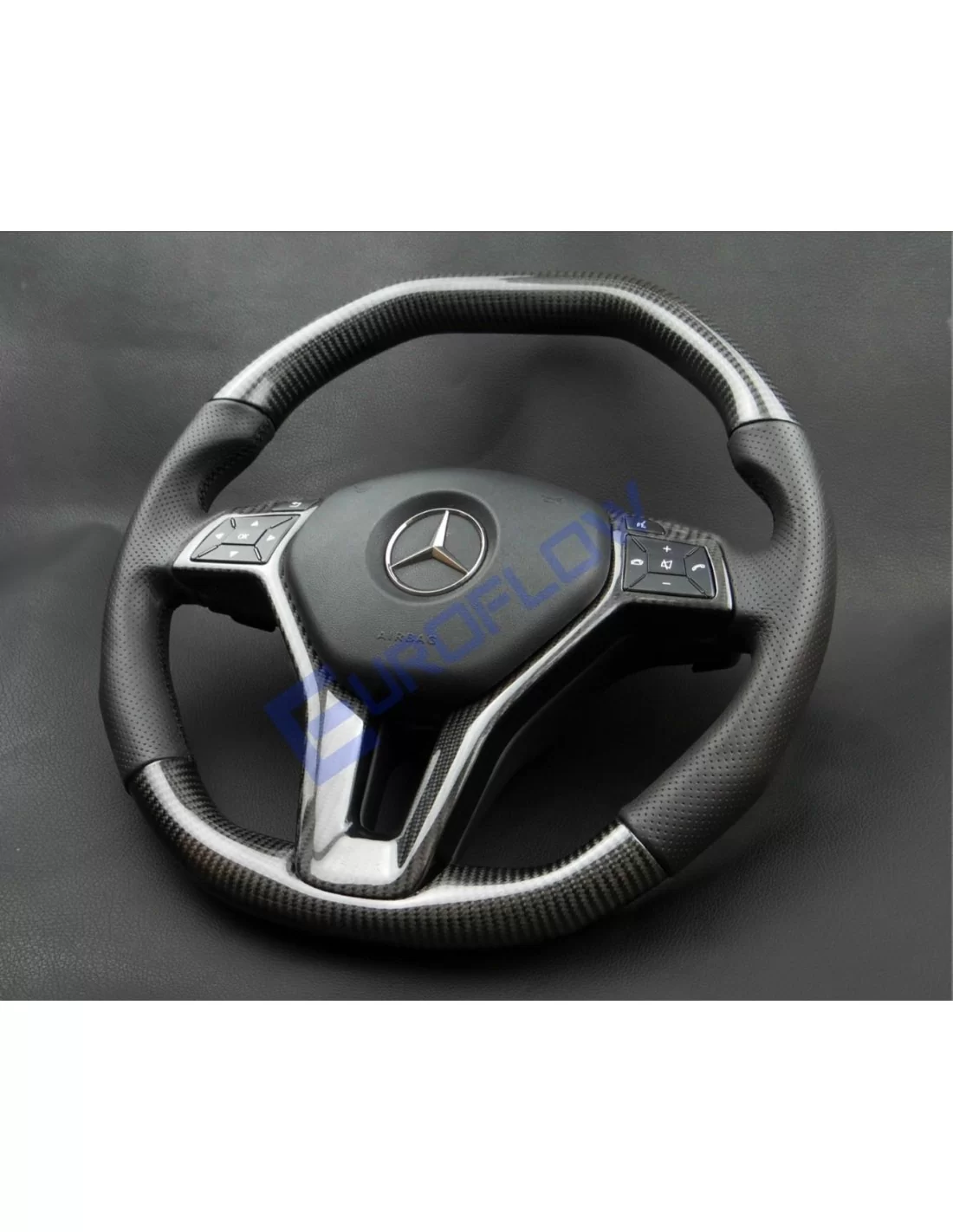 - Volante - Mercedes-Benz AMG Clase C CLS SLK Clase E W207 W212 W172 W218 W204 Volante Cuero Carbono - 3 - Mejore su conducción - Volante - Mercedes-Benz AMG Clase C CLS SLK Clase E W207 W212 W172 W218 W204 Volante Cuero Carbono - 3 - Mejore su conducción