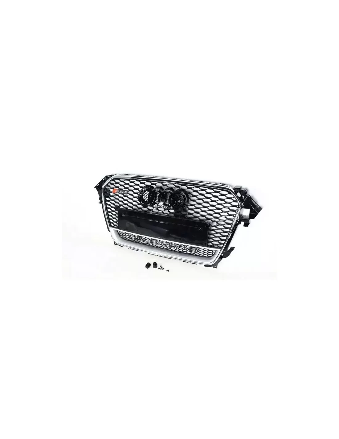 Audi RS4 cromado Quattro parachoques delantero parrilla del radiador para Audi A4 2012-2015 Audi, Audi A4 2011-2015 (B8) Audi