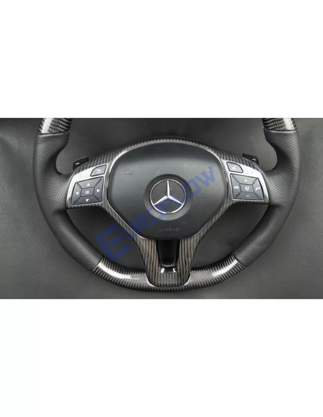 - Volant - Mercedes-Benz AMG Classe C CLS SLK Classe E W207 W212 W172 W218 W204 Volant cuir carbone - 7 - Améliorez votre condu  - Volant - Mercedes-Benz AMG Classe C CLS SLK Classe E W207 W212 W172 W218 W204 Volant cuir carbone - 7 - Améliorez votre condu